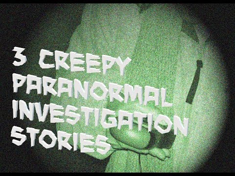3 Creepy Paranormal Investigation Stories episode artwork