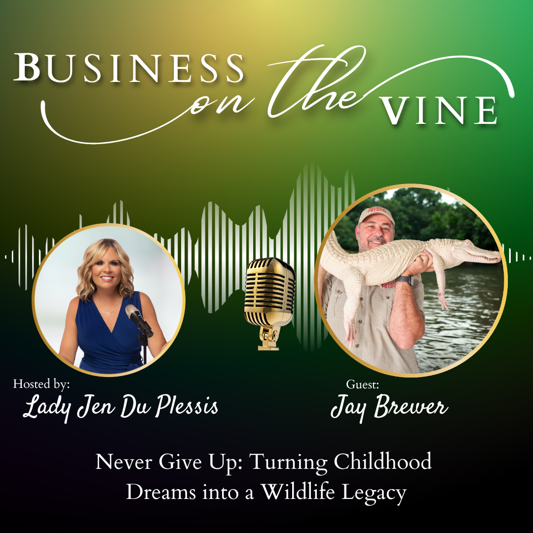 Never Give Up: Turning Childhood  Dreams into a Wildlife Legacy with Jay Brewer