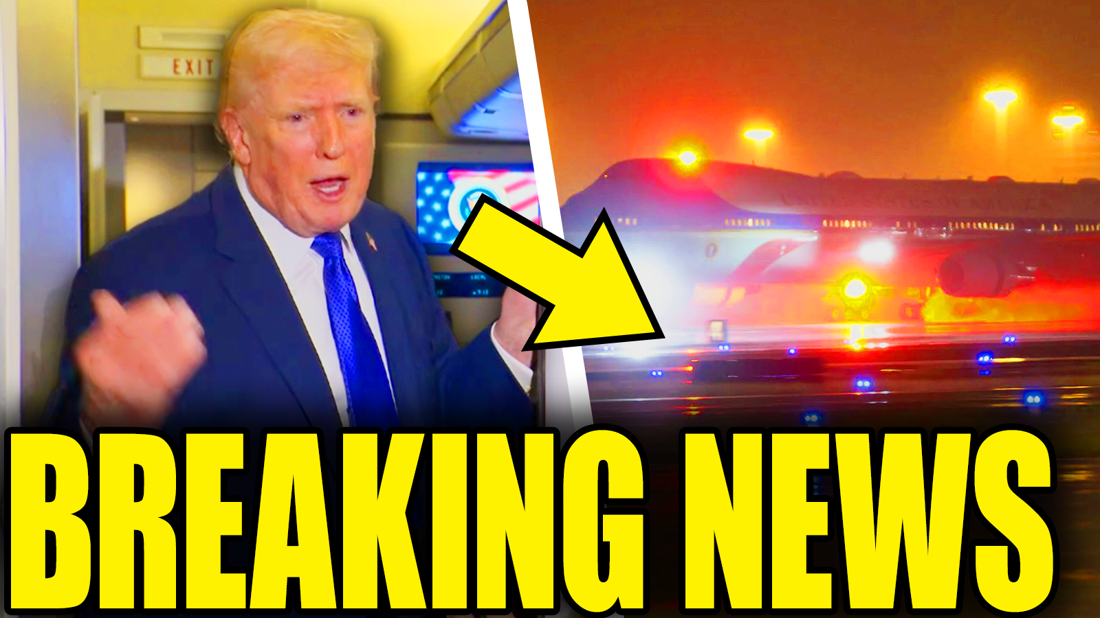 Screaming Trump Suffers AF1 DISASTER ... Threatens To K*ll Press episode artwork