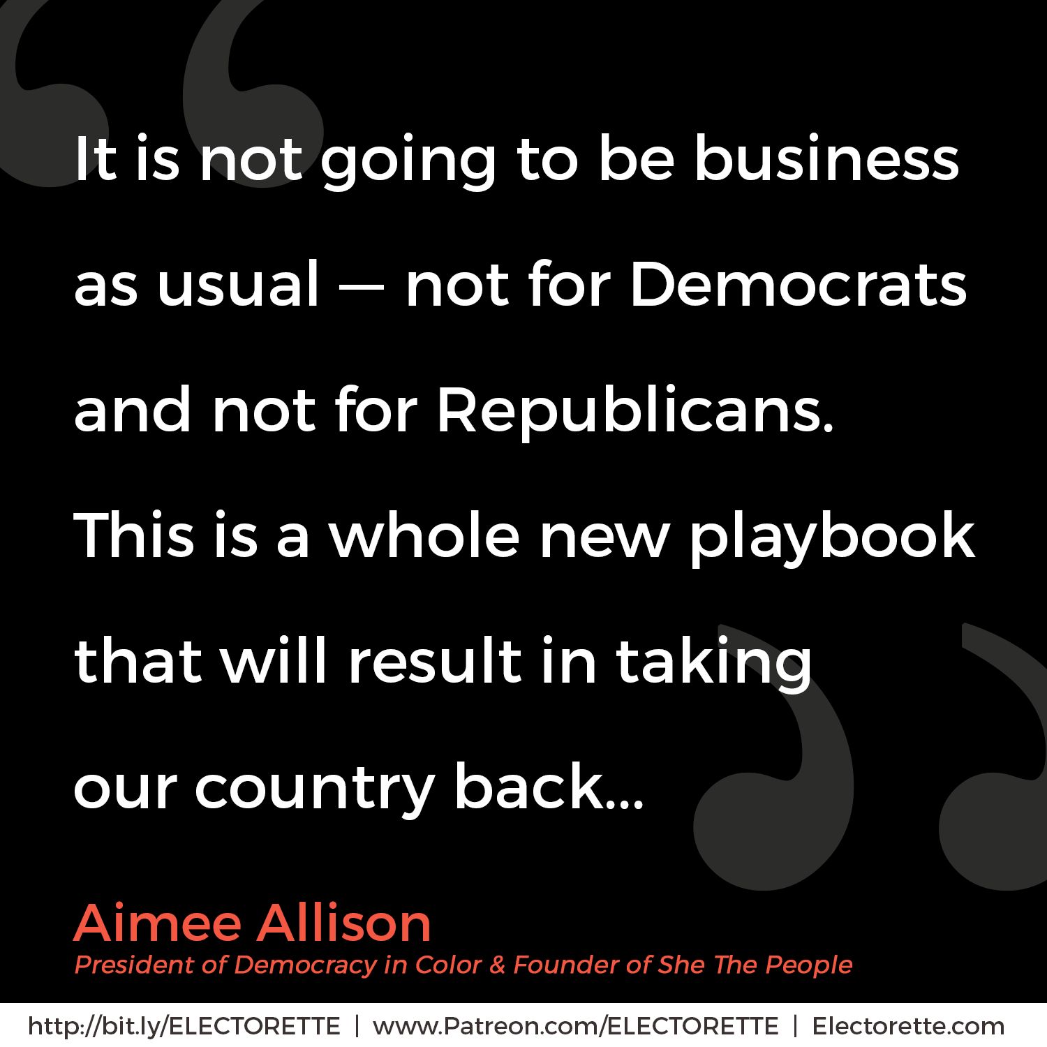 The Electorette Podcast