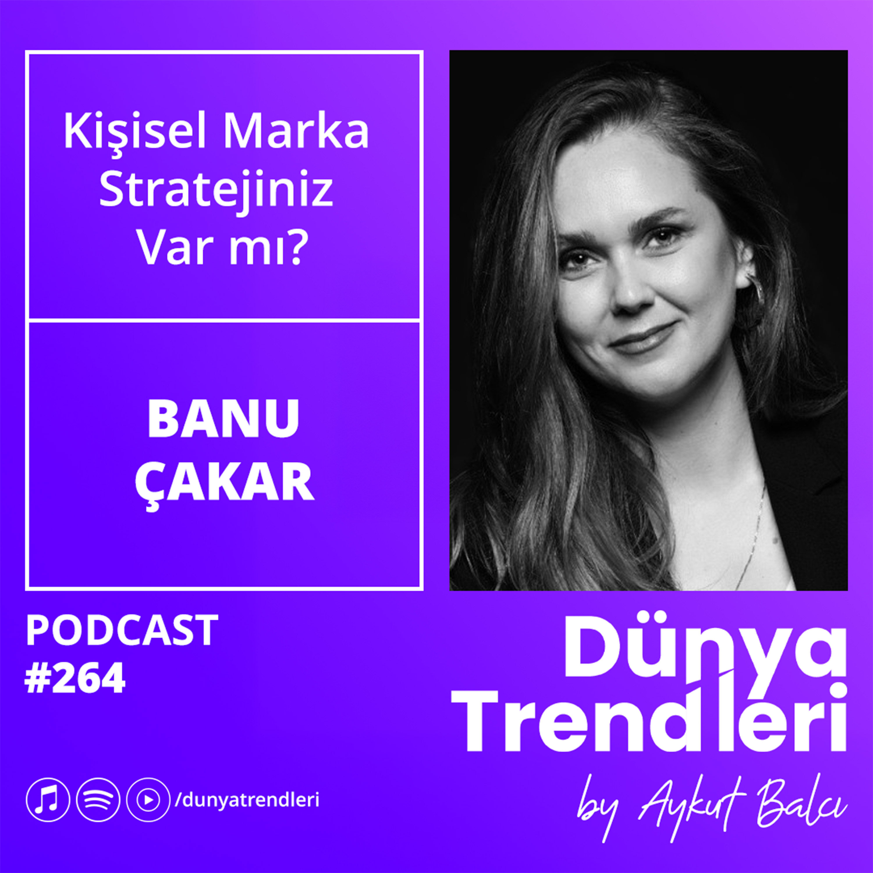 Kişisel Marka  Stratejiniz  Var mı? - Konuk: Smart Career Türkiye Kurucusu Banu Çakar