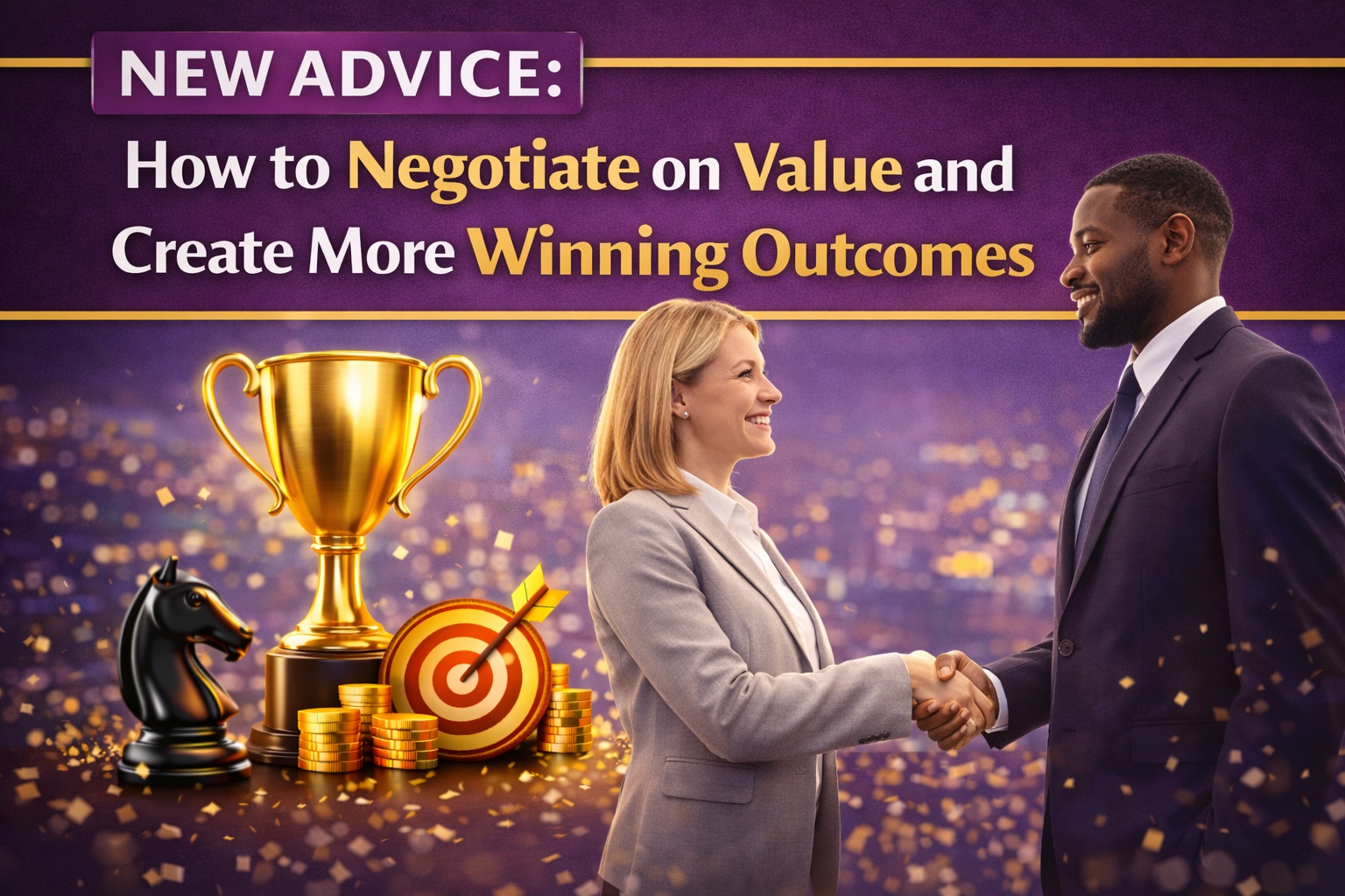 “New Advice How to Negotiate on Value and Create More Winning Outcomes”