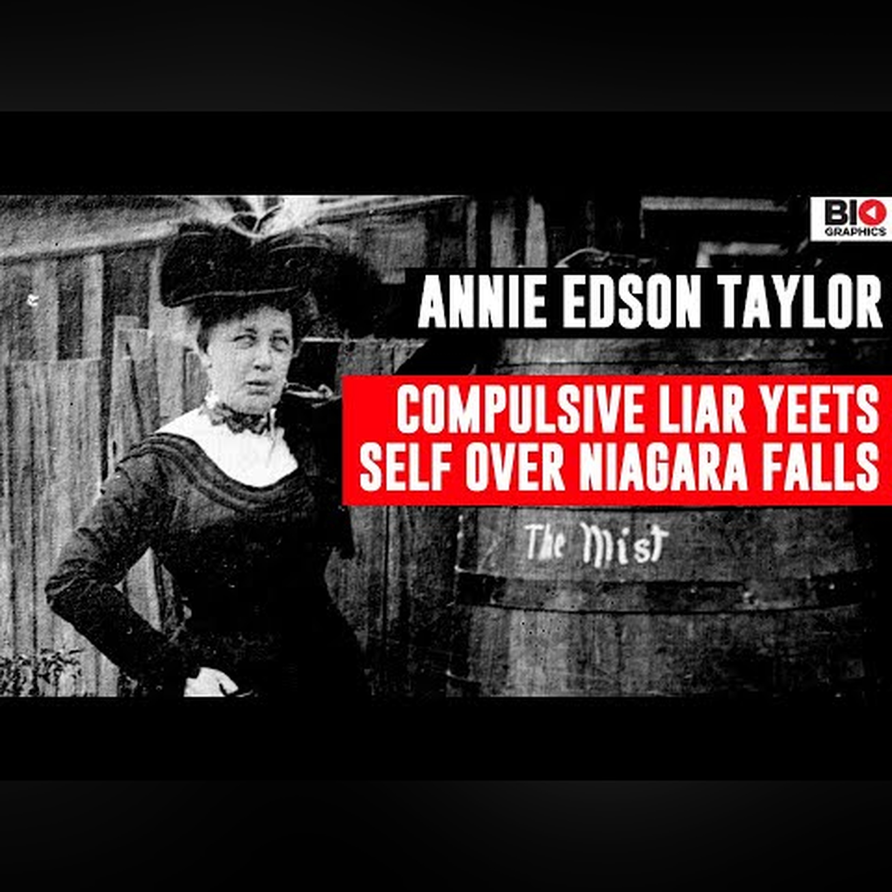 Annie Taylor: First Over Niagara Falls in a Barrel episode artwork