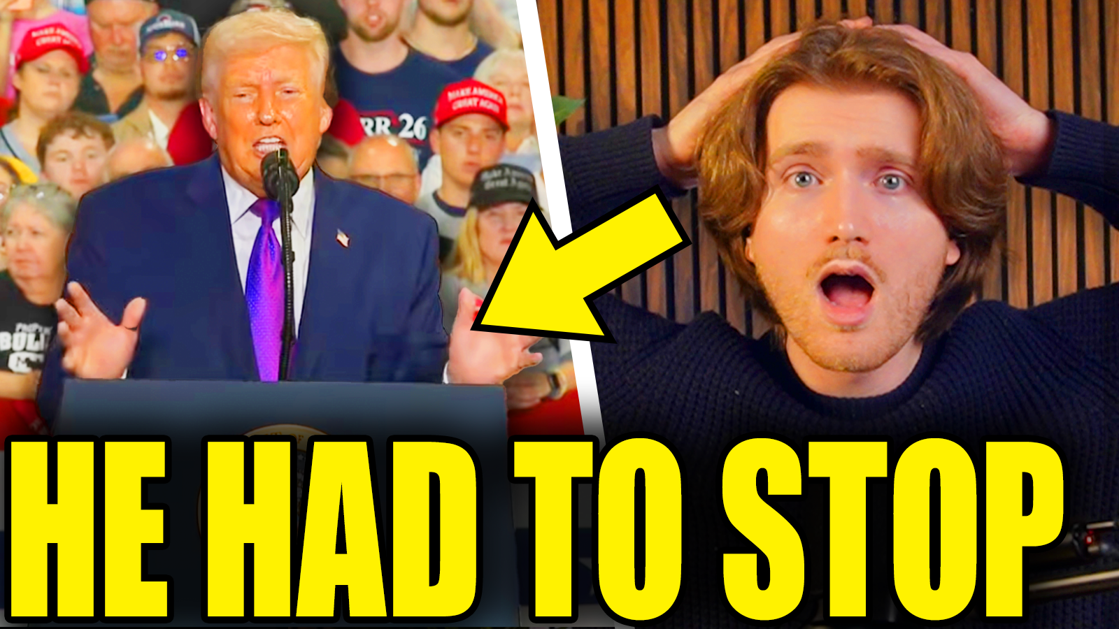 Trump Rally Abruptly Stops As Medical Collapse Shuts It Down episode artwork