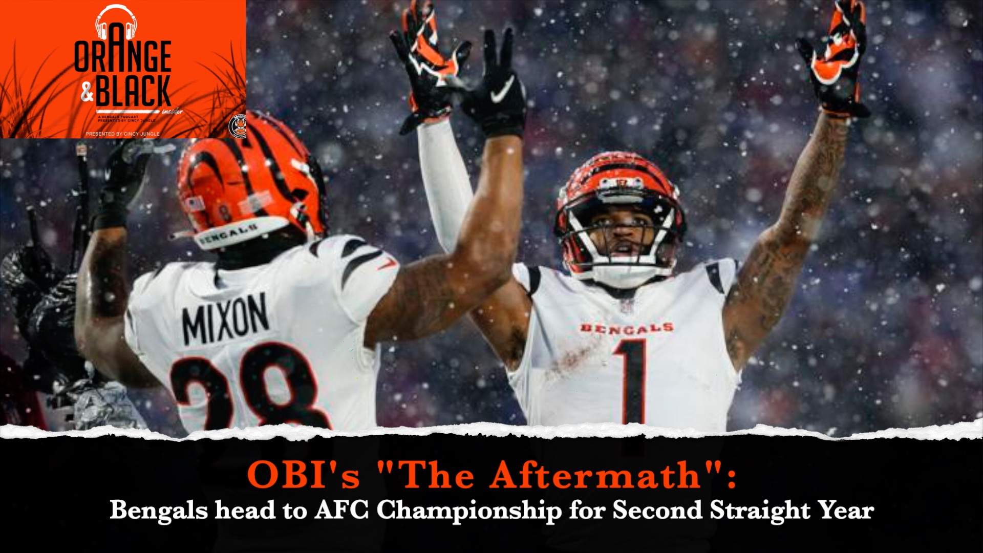OBI's The Aftermath: Bengals Heading to Second Straight AFC Championship episode artwork