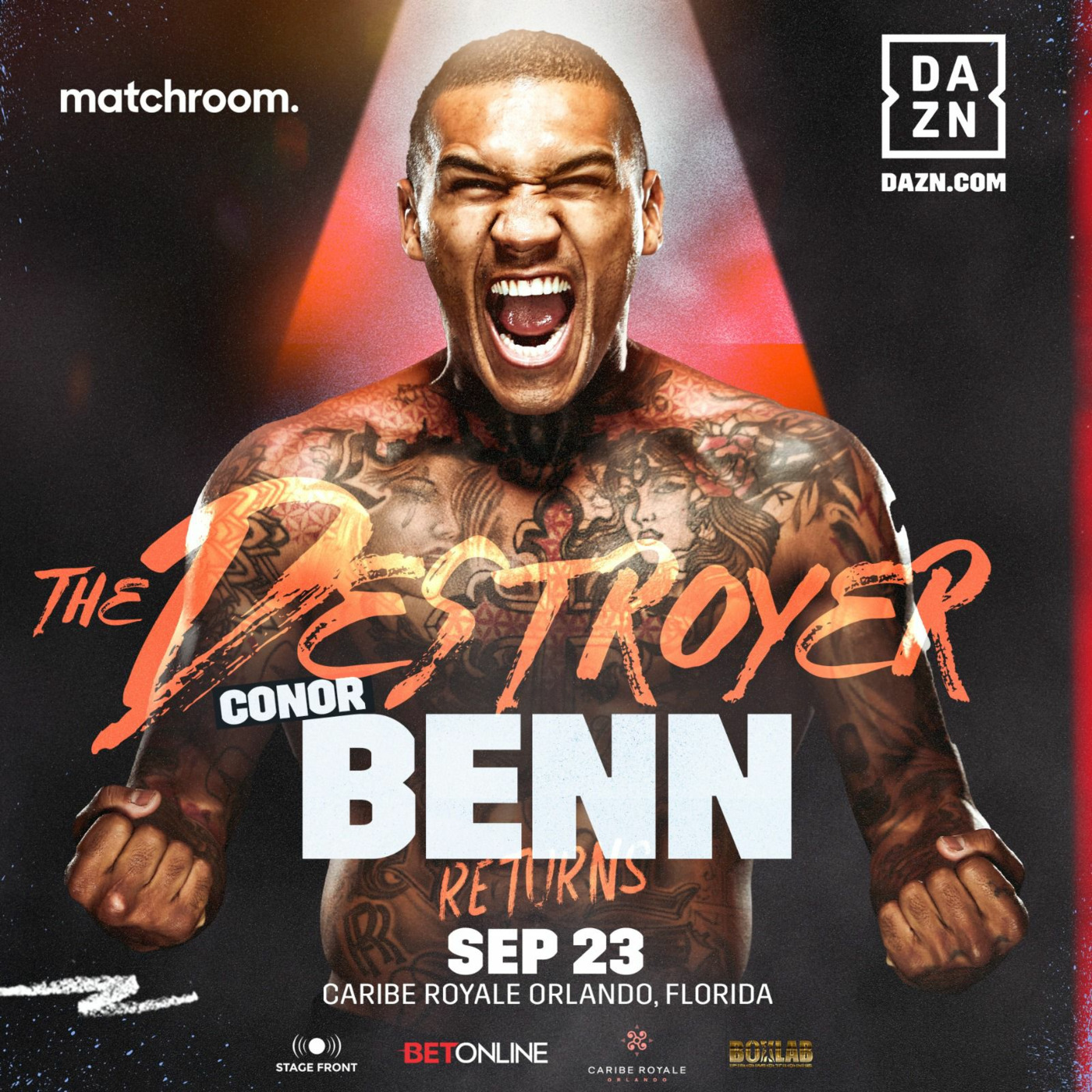 Exclusive: Conor Benn Returns To The Ring This Saturday In Orlando