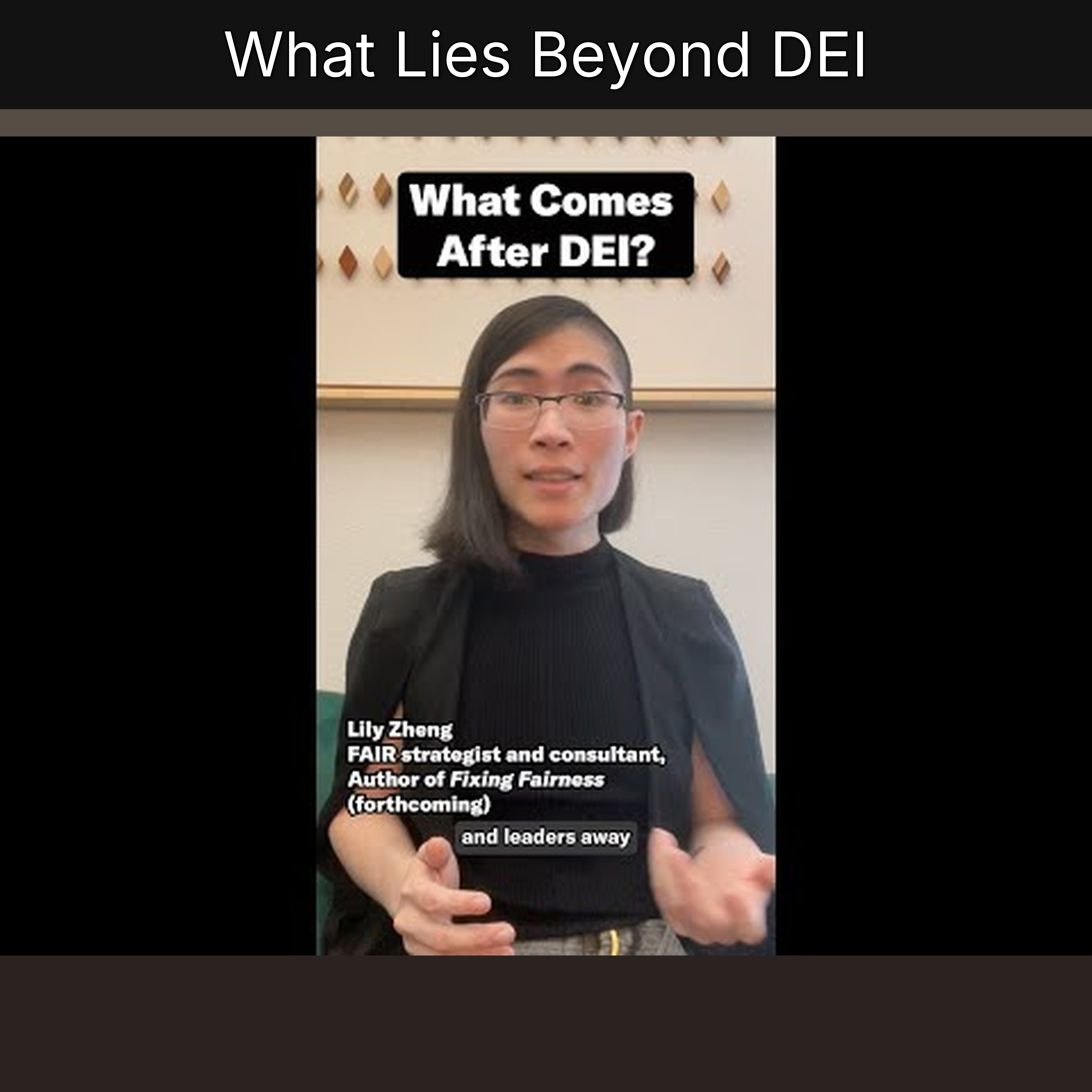 What Lies Beyond DEI episode artwork