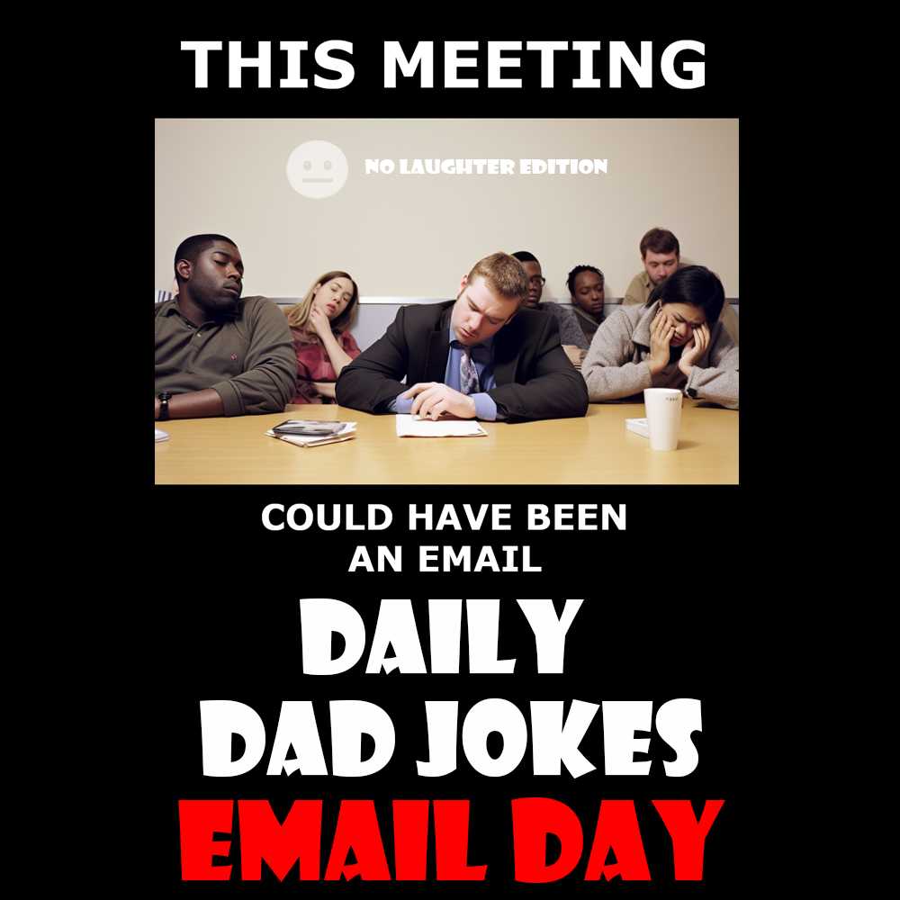 [No Laughter Version] National Email Day! 30 dad jokes to forward! 23 April 2026