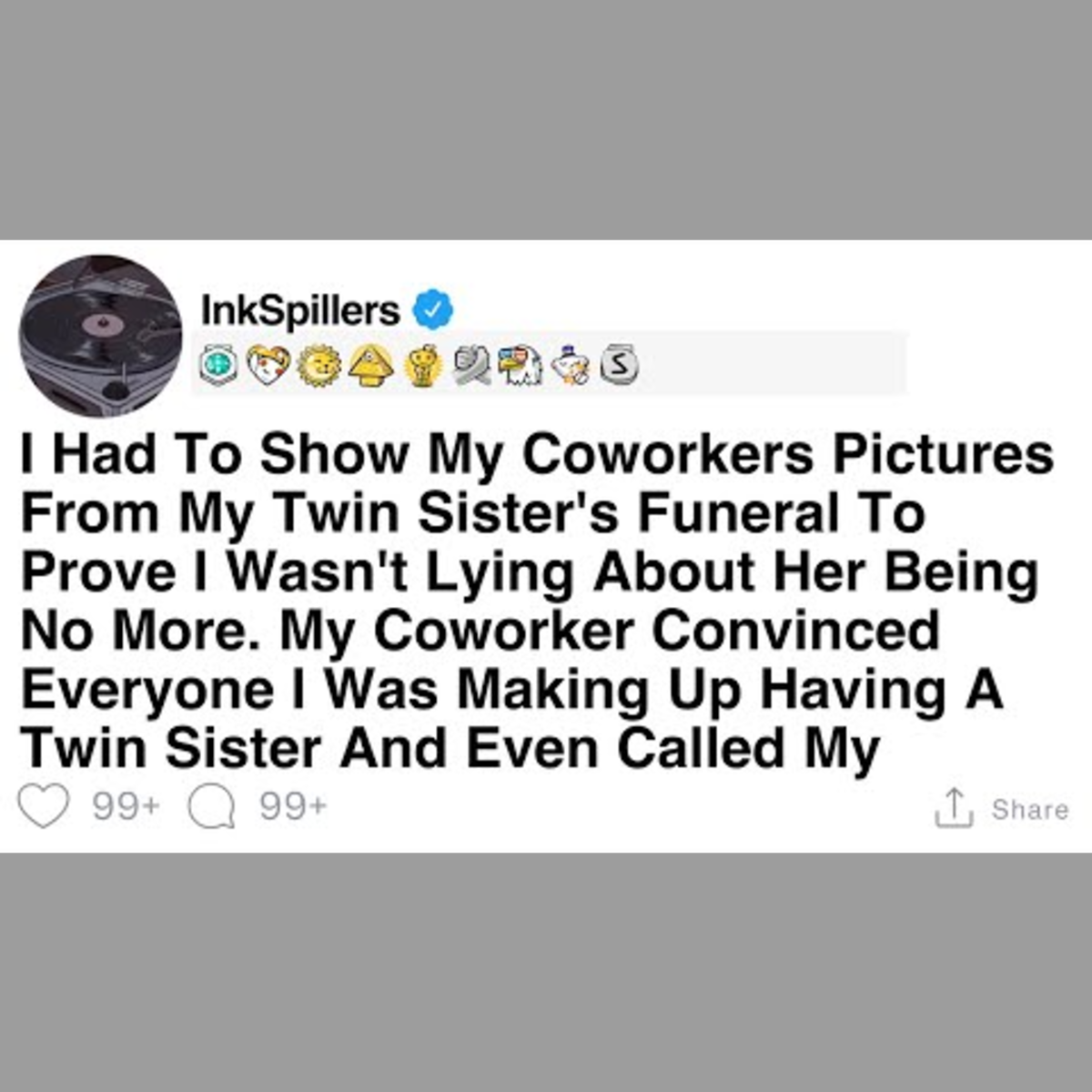 Proving My Twin Sister's Passing to Skeptical Coworkers