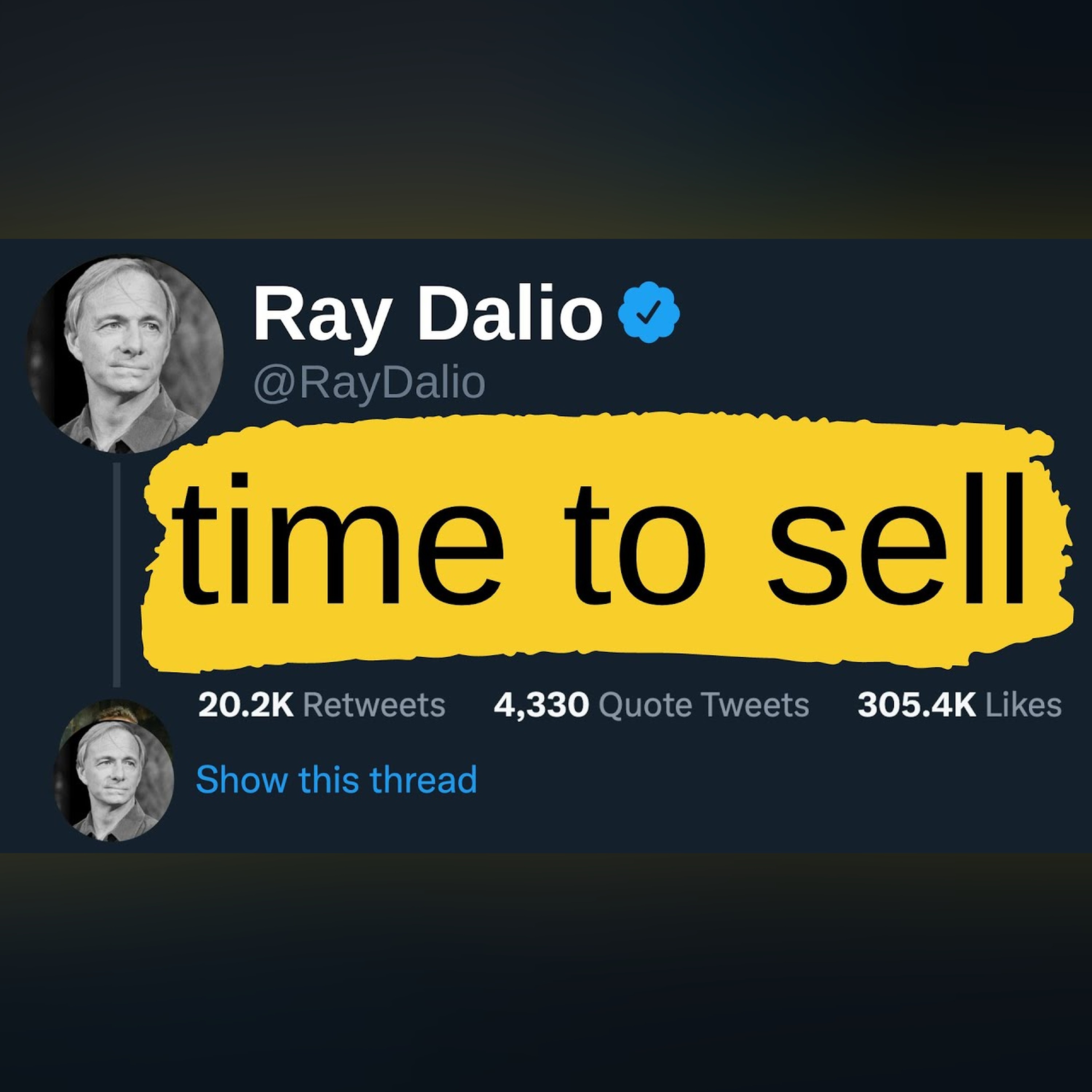 Ray Dalio’s Warning for the 2023 Stock Market Crash