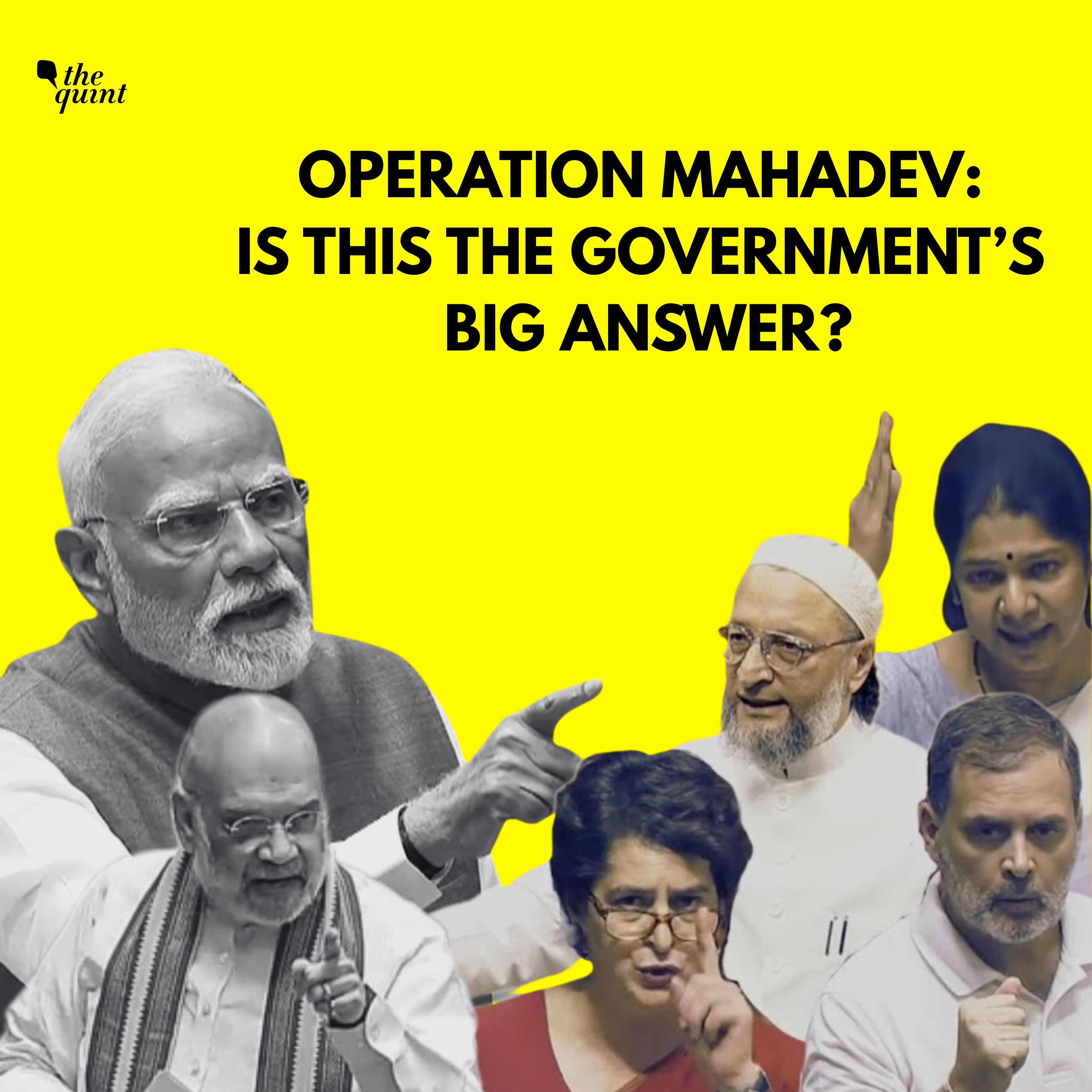 Pahalgam Attack: Govt Talks Op Sindoor, Op Mahadev, But Dodges Key Questions | PM ModiVsRahul Gandhi episode artwork