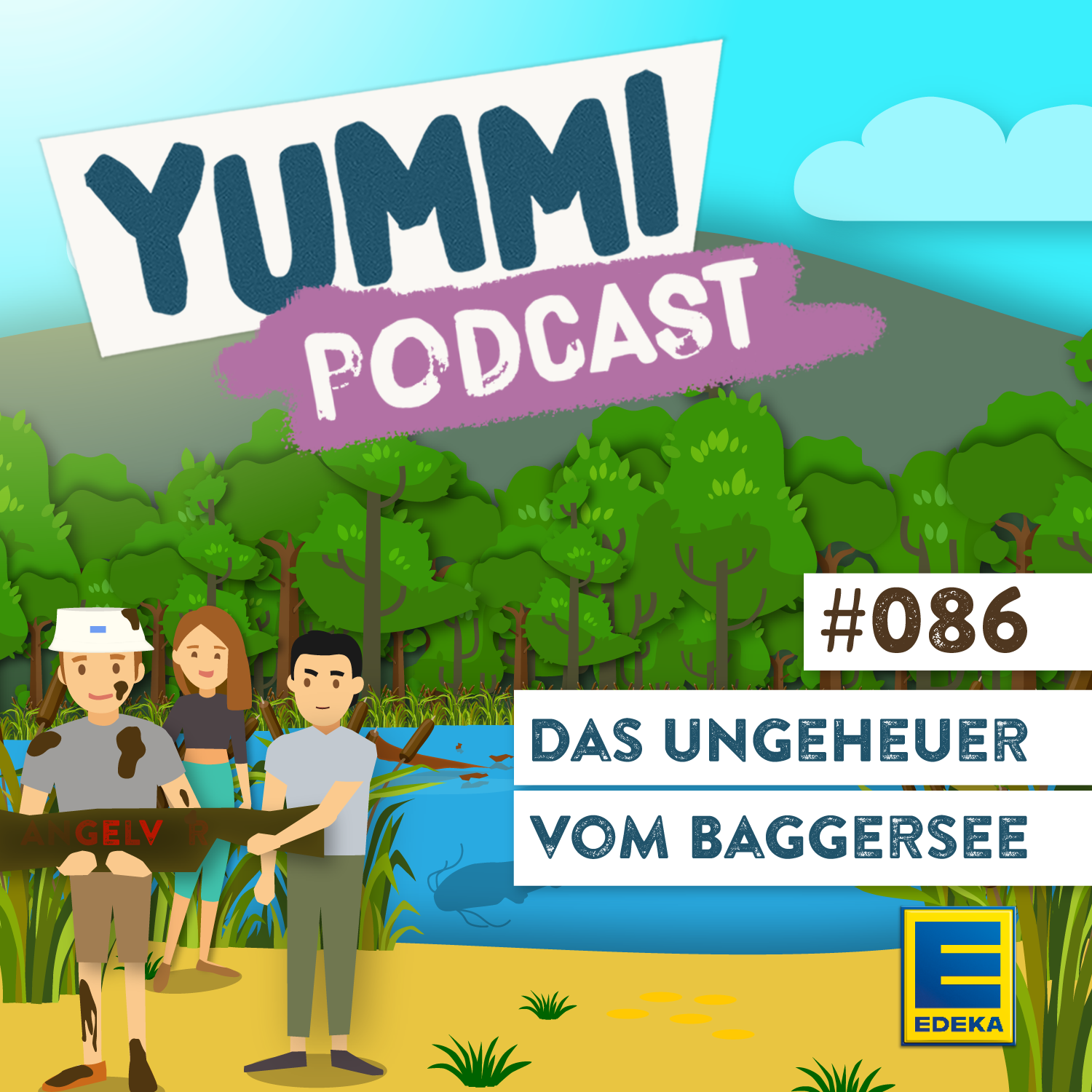 Cover: Das Ungeheuer vom Baggersee