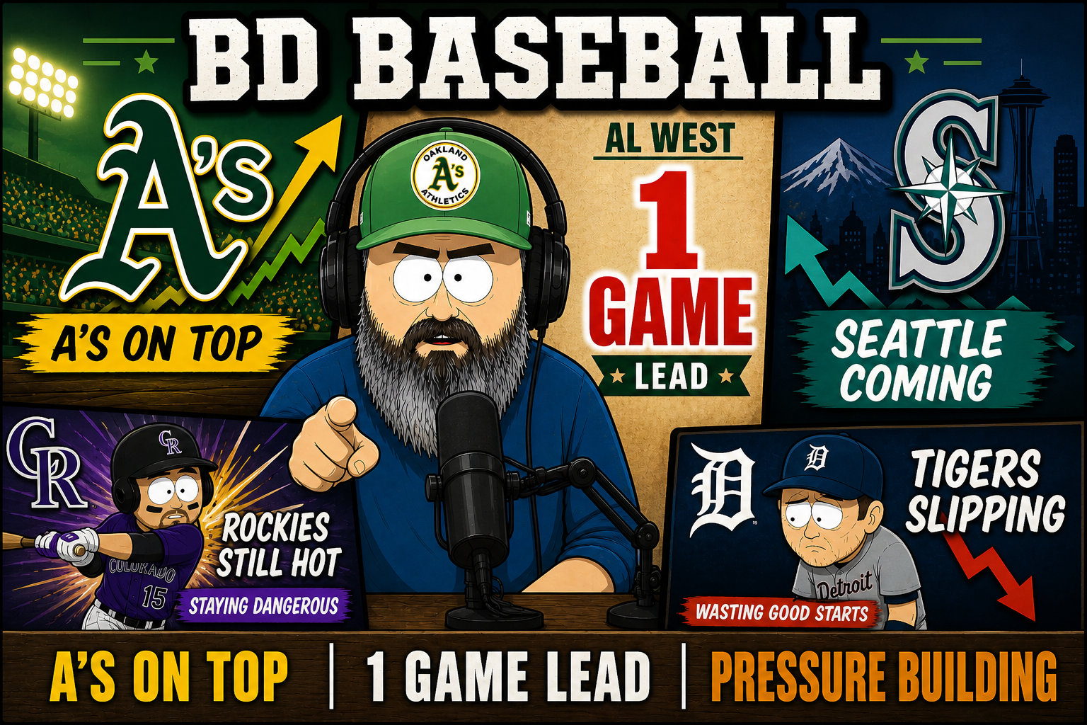 One Month In: A’s Lead the West, Braves Roll, Rockies Alive