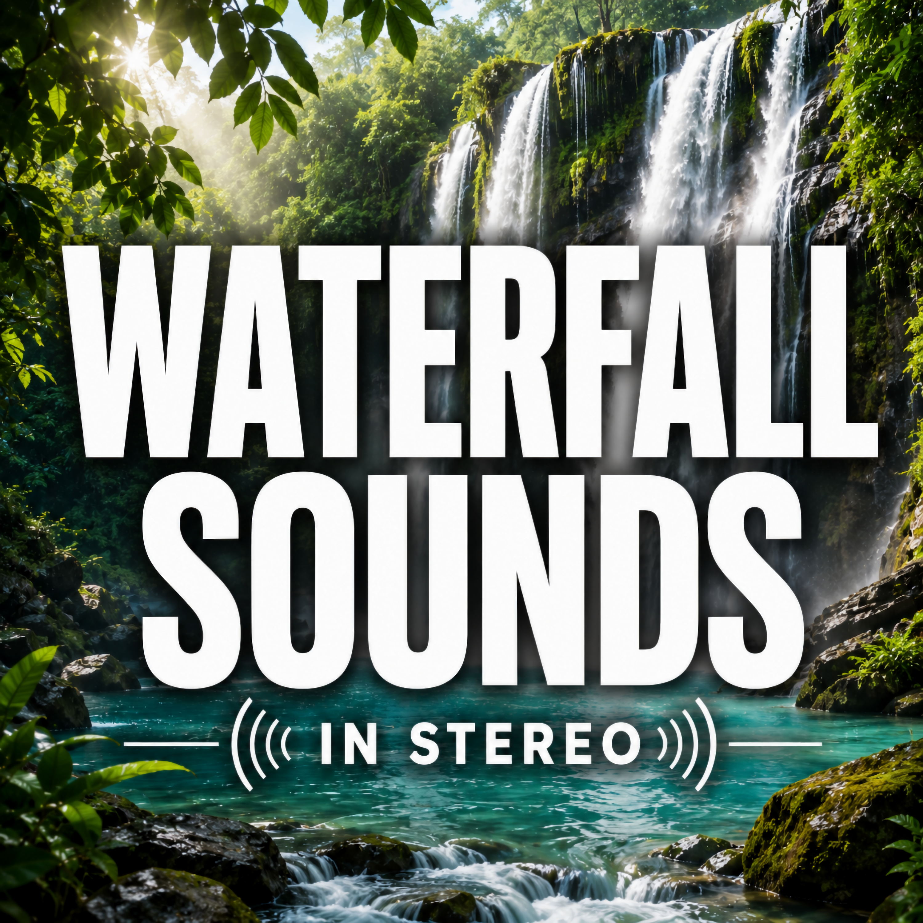 Waterfall Sounds in Stereo cover art