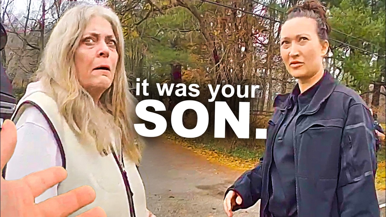 Mother Realizes Her Son Just Executed Her Husband