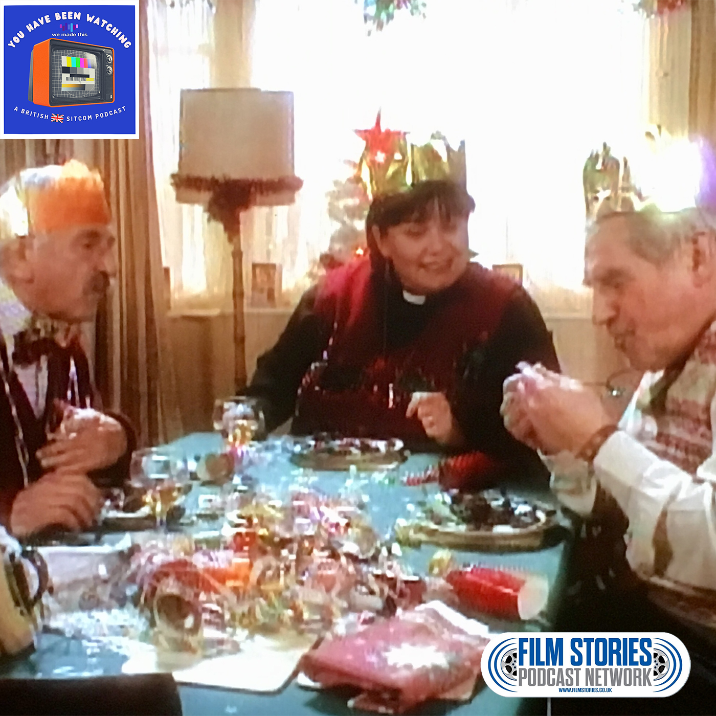 Christmas Special 2022: Men Behaving Badly's 'Jingle Balls' & The Vicar of Dibley Christmases episode artwork