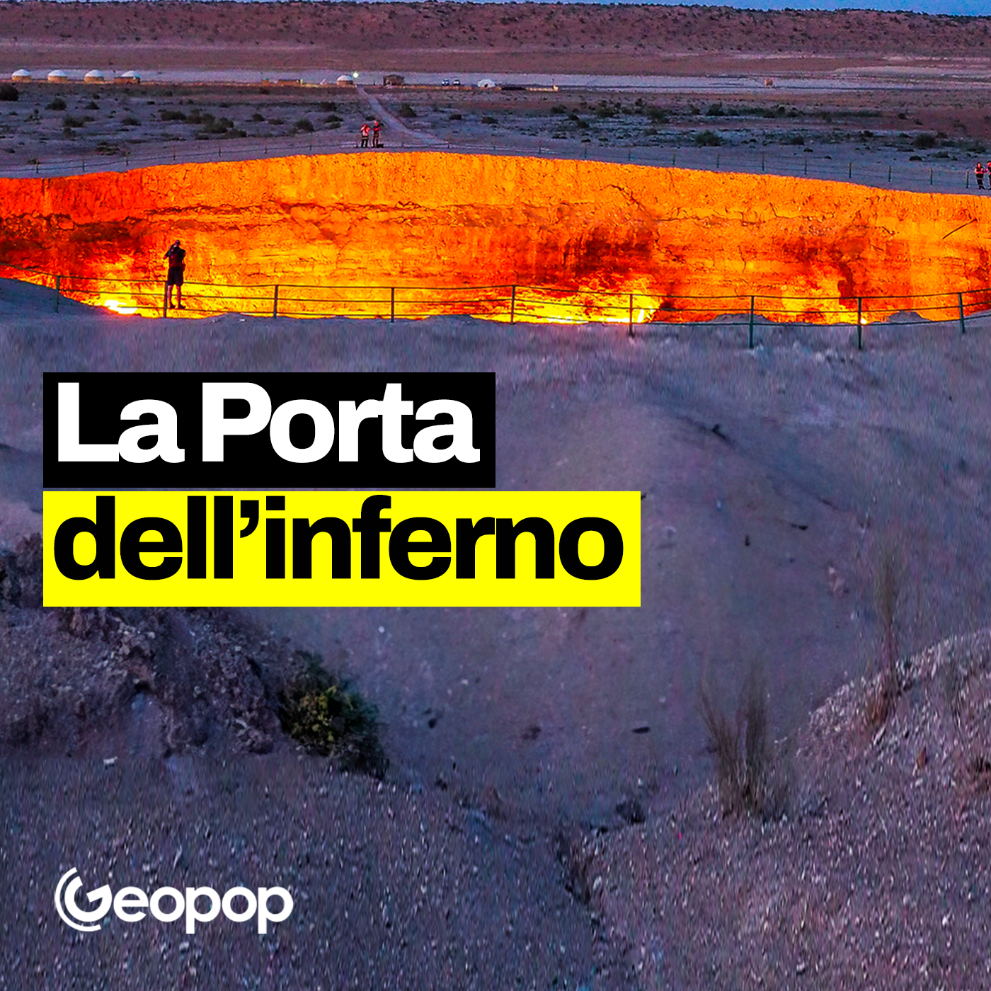 Turkmenistan, "la porta dell'inferno": il cratere in fiamme da 50 anni