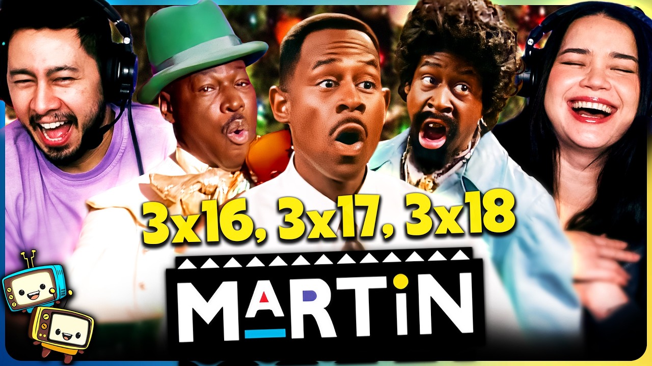 MARTIN (1994) 3x16, 3x17 & 3x18 Reaction! | First Time Watch | Martin Lawrence w/ Jaby Koay episode artwork