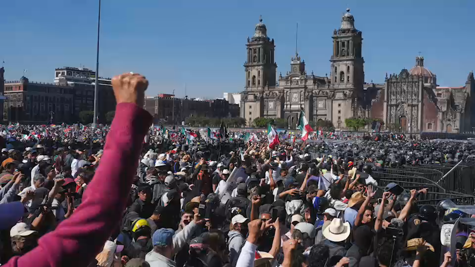 Murallas y protestas: Sheinbaum y la polémica