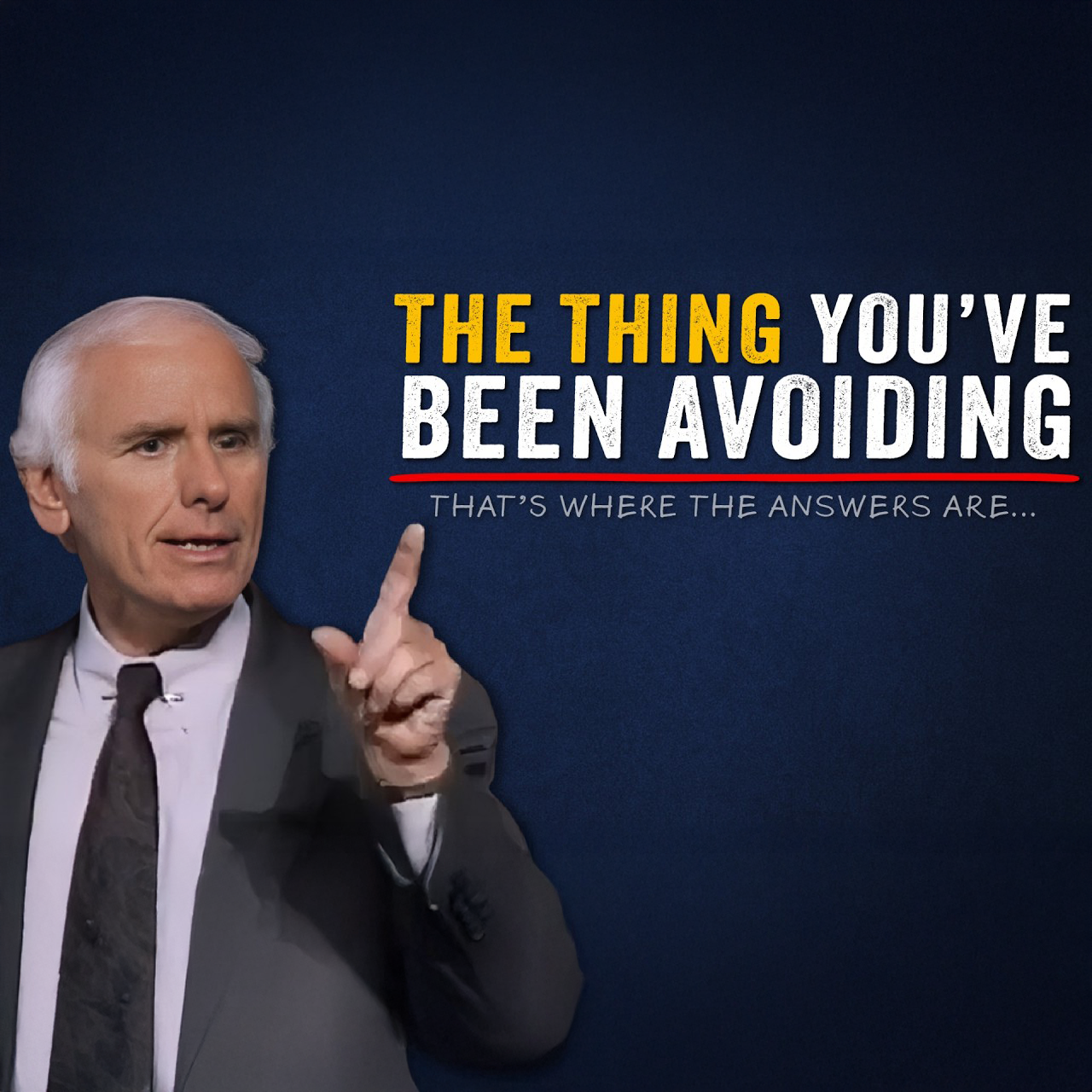 Are You Avoiding the Answer to Your Problems? | Jim Rohn Motivation