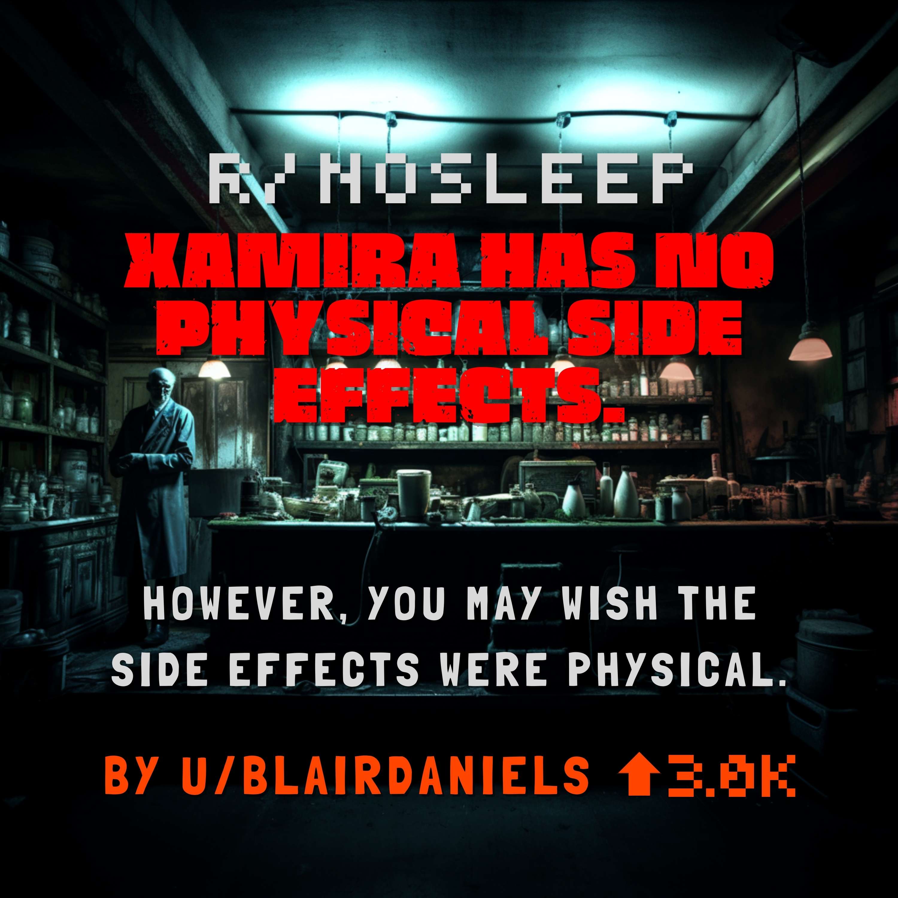 Xamira has no physical side effects. You may wish the side effects were physical by Blair Daniels