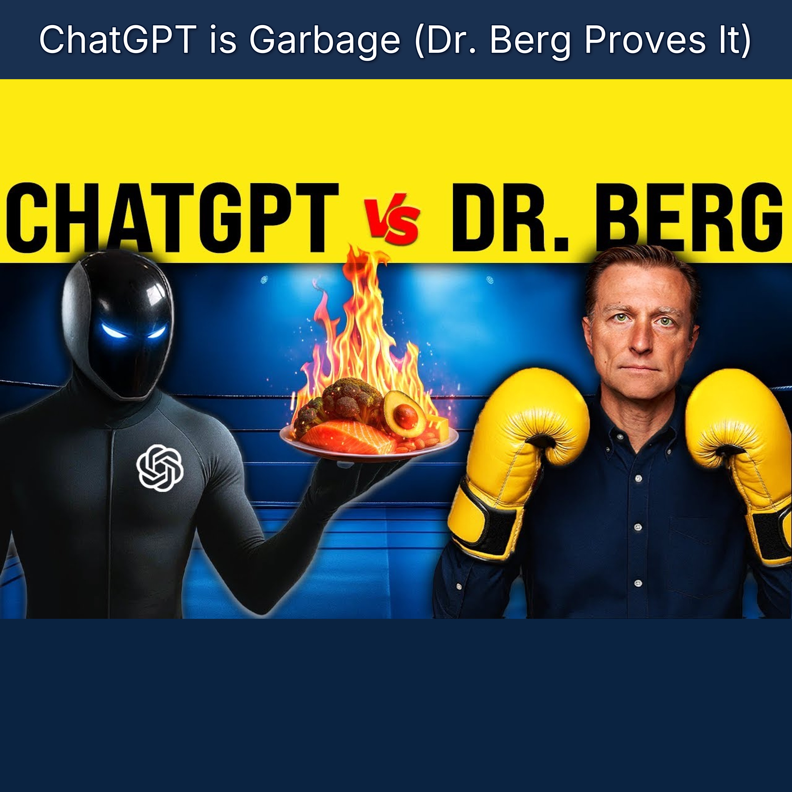 ChatGPT is Garbage (Dr. Berg Proves It) episode artwork
