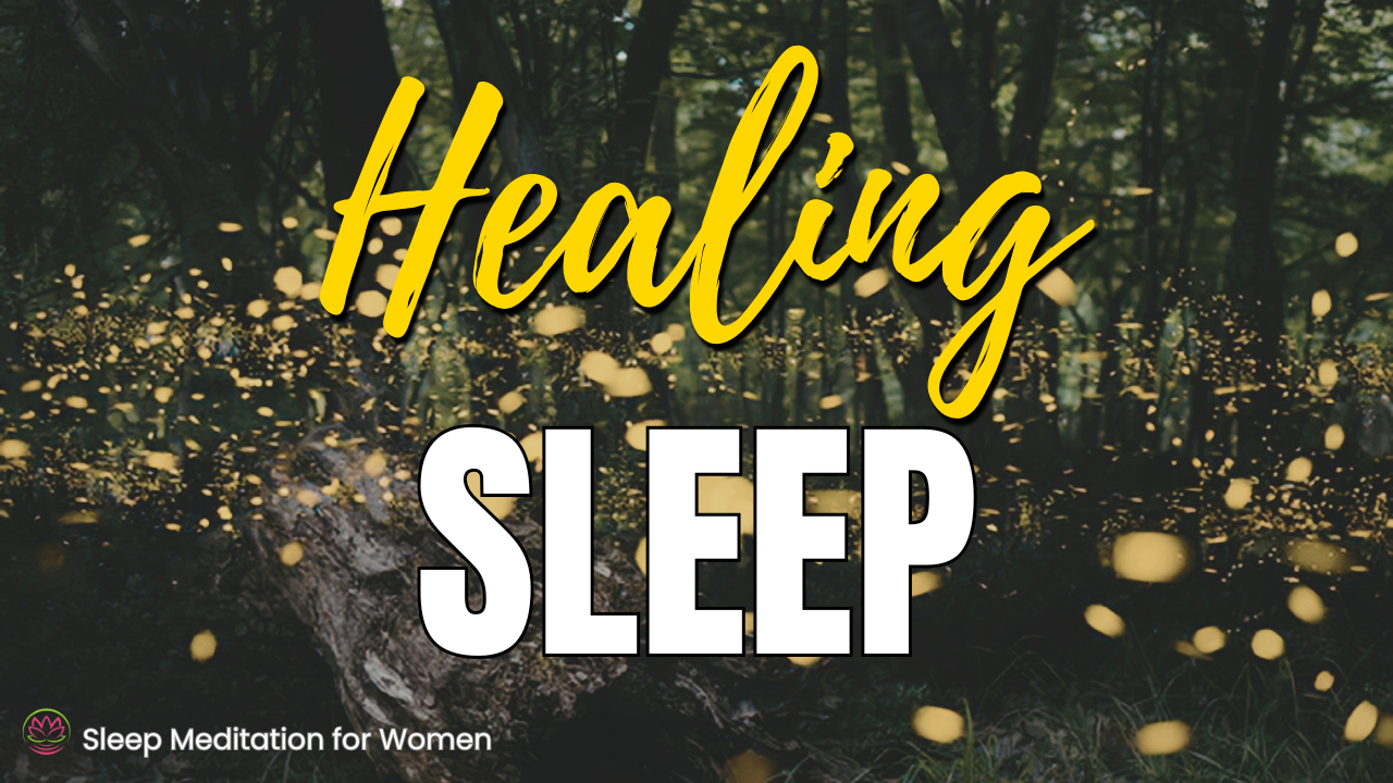 Sleep Meditation with Healing Water 🌊 Wash Away Stress and Fall Into Deep Sleep