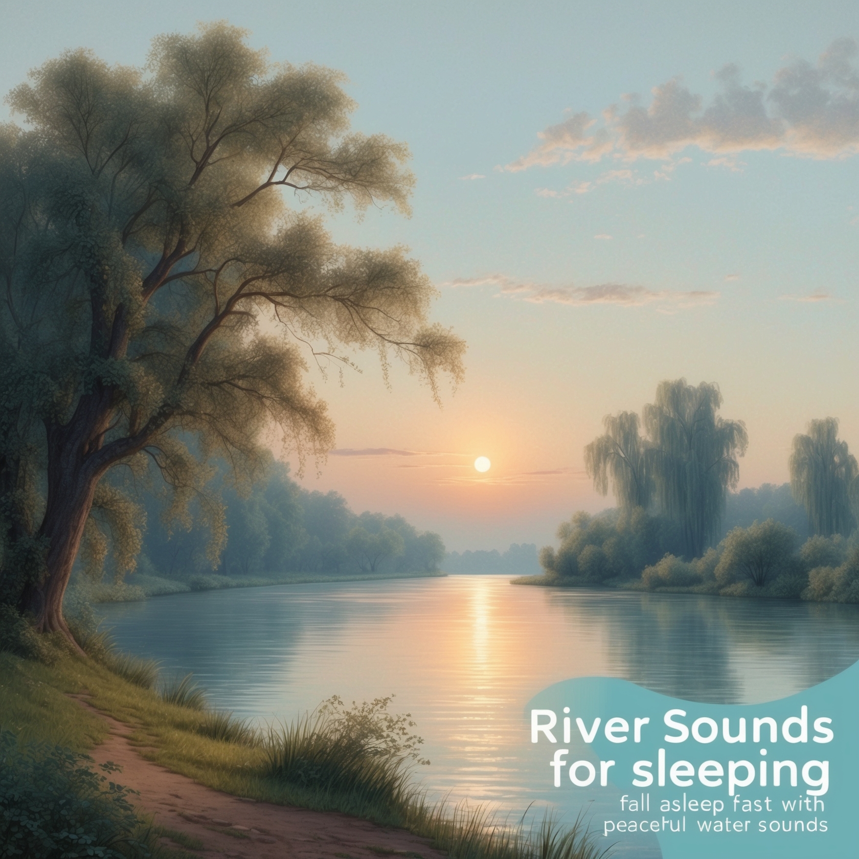 RIVER SOUNDS FOR SLEEPING | Fall Asleep Fast with Peaceful Water Sounds