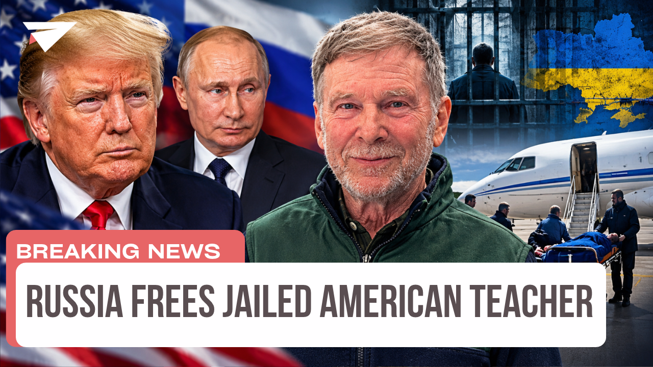 Russia Frees Jailed American Teacher, Breaking News episode artwork