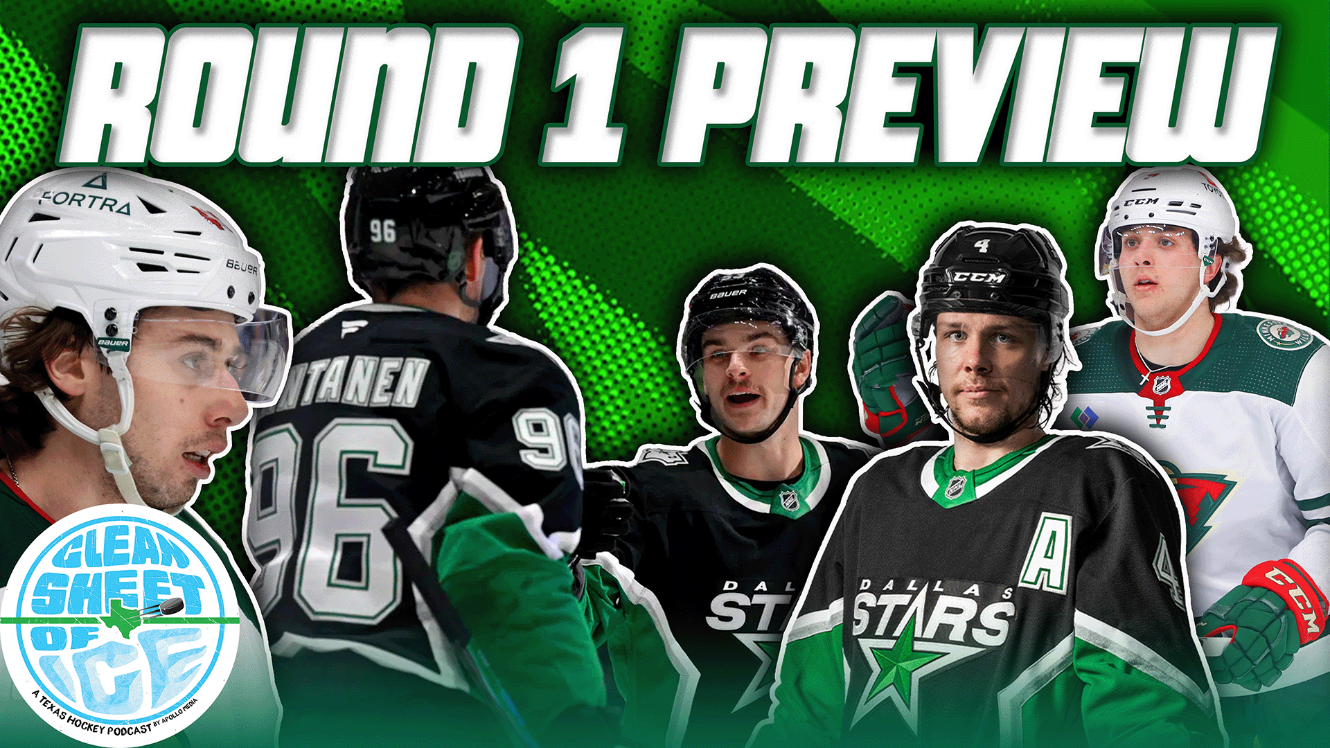 DALLAS STARS VS. MINNESOTA WILD ROUND 1 FULL PREVIEW! episode artwork