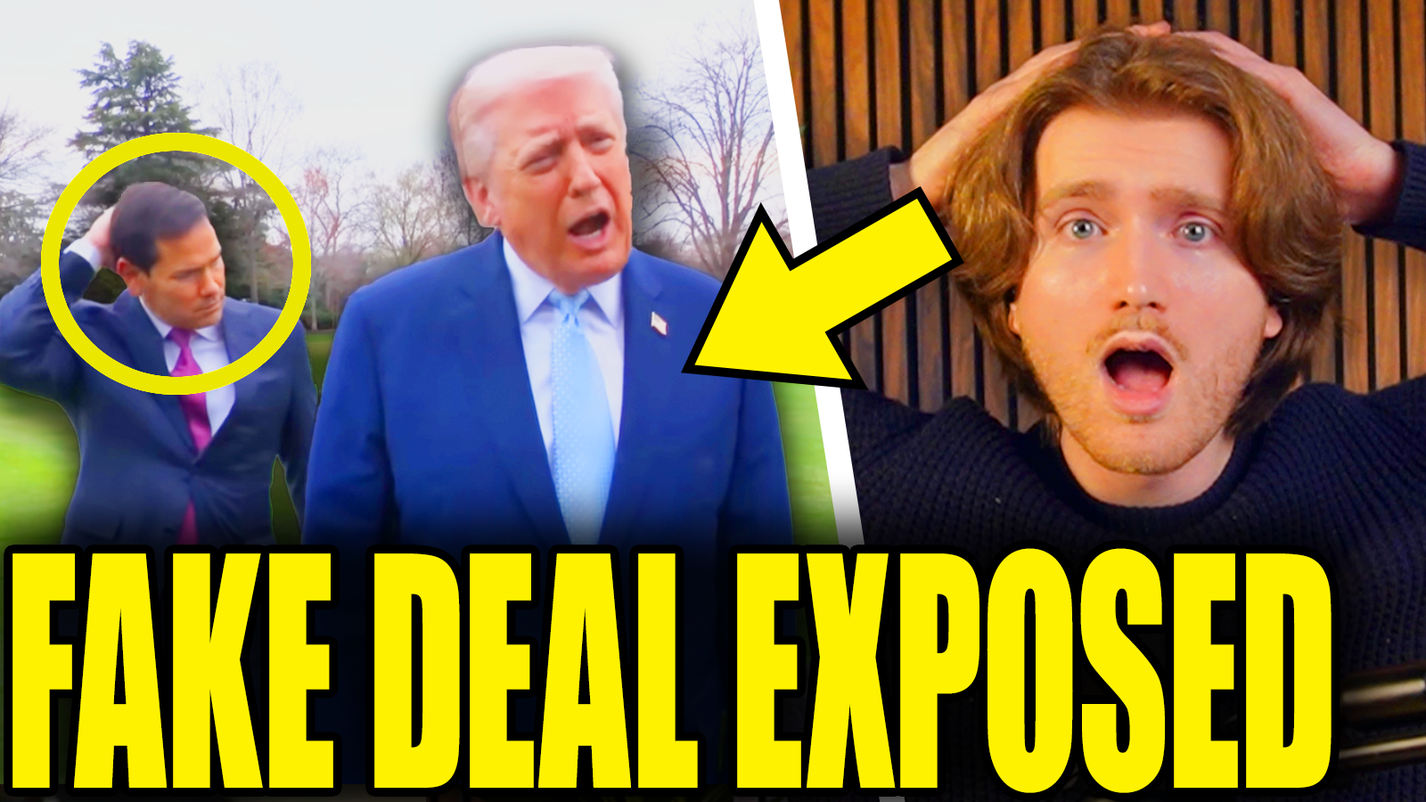 Screaming Trump Surrenders As Iran Leak Fake Deal and Health Collapse episode artwork