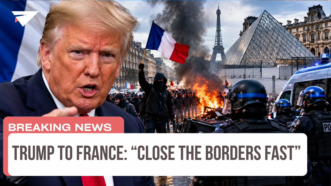 Trump to France: “Close the Borders, Breaking News episode artwork