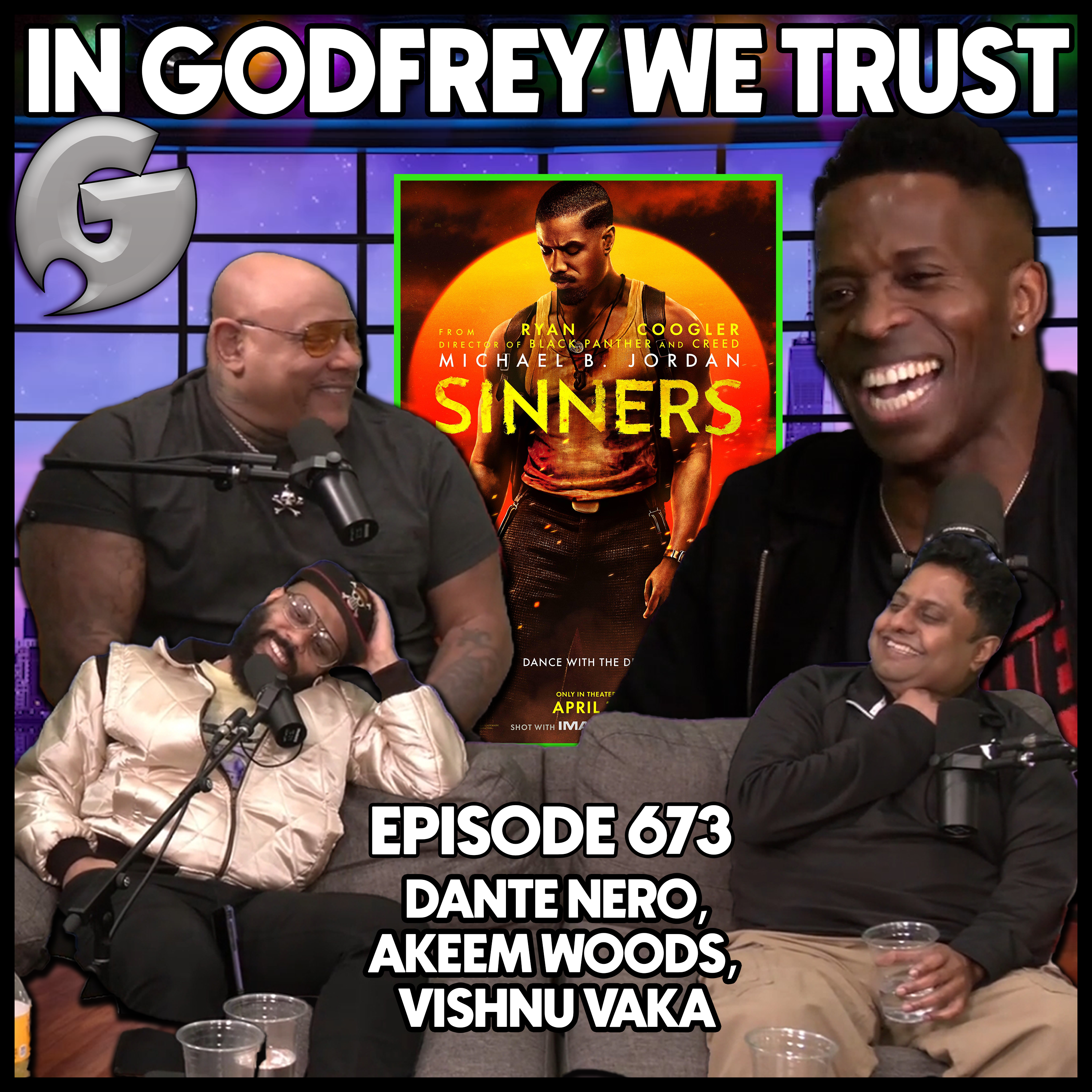 673. Black People Saved the Movie Industry | Dante Nero, Akeem Woods, and Vishnu Vaka