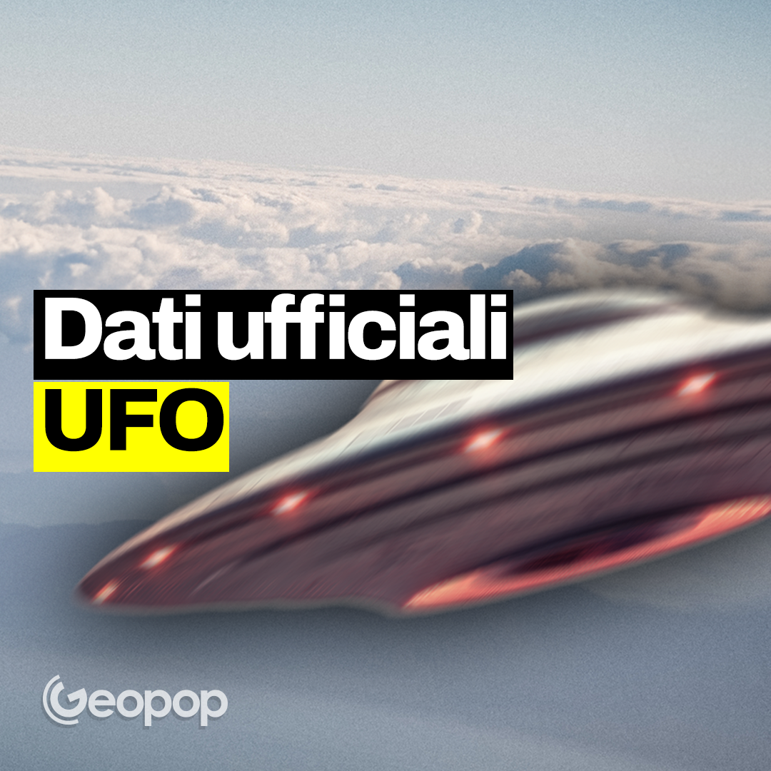 UFO negli USA e in Italia: i dati ufficiali sugli avvistamenti