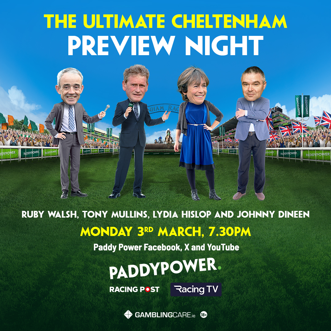 THE ULTIMATE CHELTENHAM 2025 PREVIEW NIGHT - Tony Mullins, Johnny Dineen, Lydia Hislop & Ruby Walsh | Cheltenham Festival Tips episode artwork