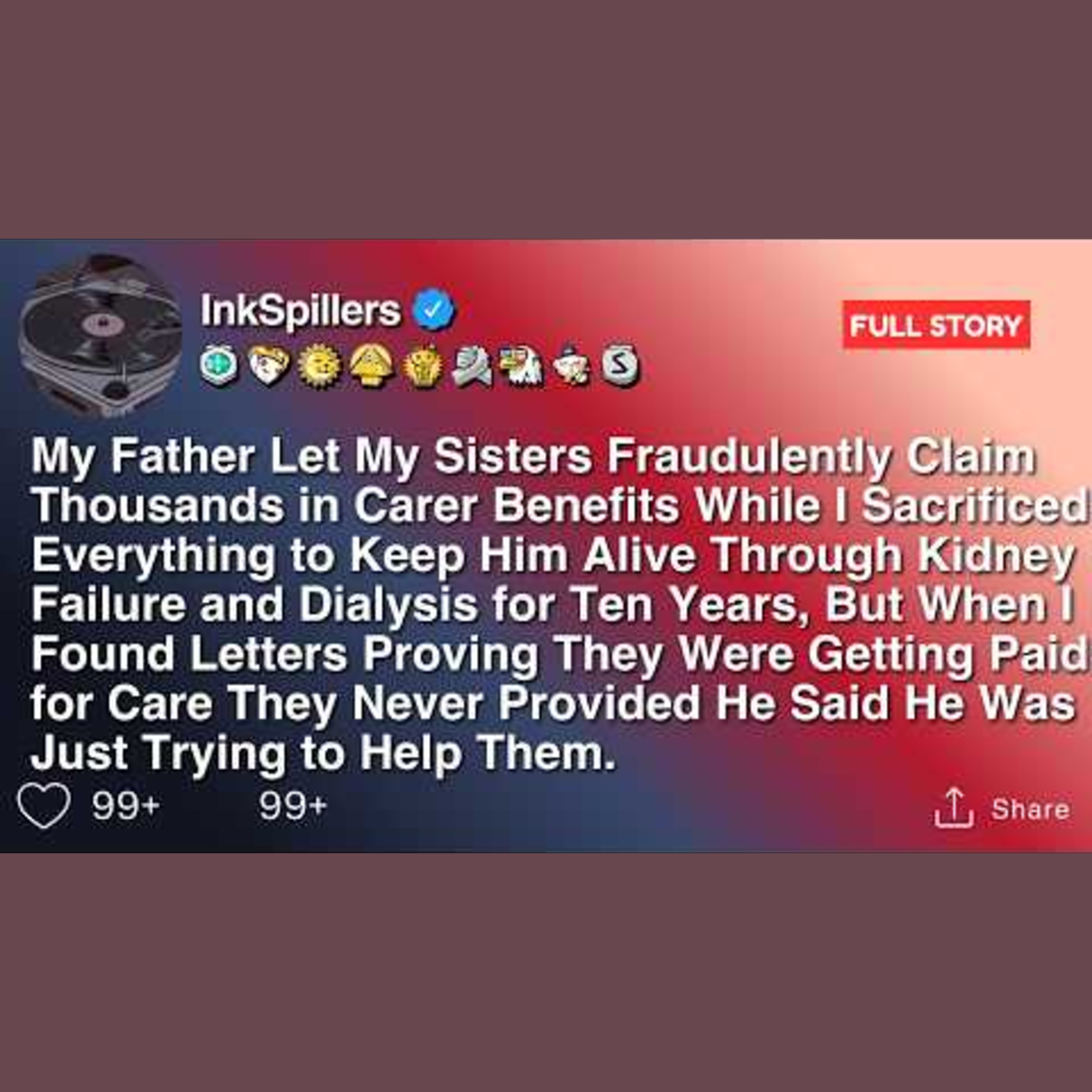 Exposing Family Fraud in Carer Benefits