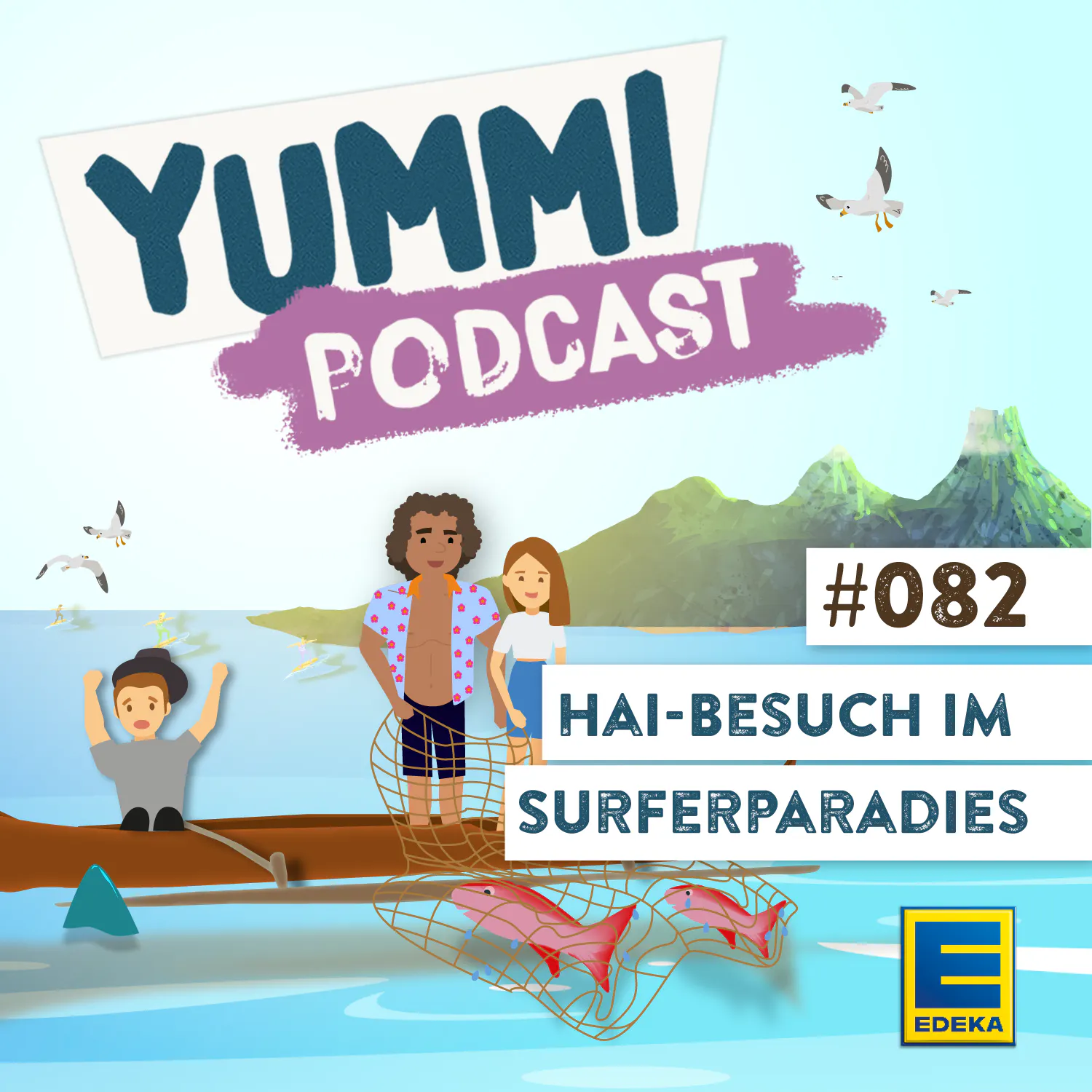 Cover: Hai-Besuch im Surferparadies
