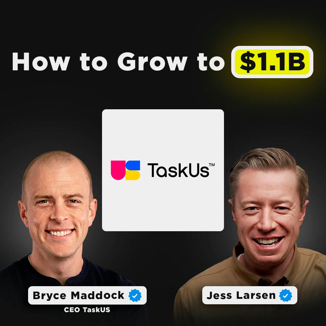 From Living at Home with Your Parents to a Billion-dollar Public Company | Bryce Maddock, CEO of TaskUS From Living at Home with Your Parents to a Billion-dollar Public Company | Bryce Maddock, CEO of TaskUS