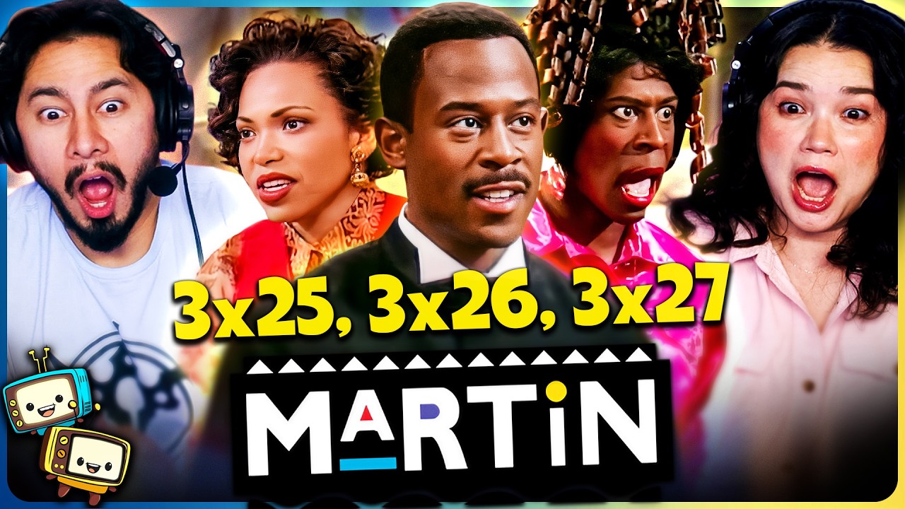 MARTIN (1994) 3x25, 3x26 & 3x27 Reaction! | First Time Watch | Martin Lawrence w/ Jaby Koay episode artwork