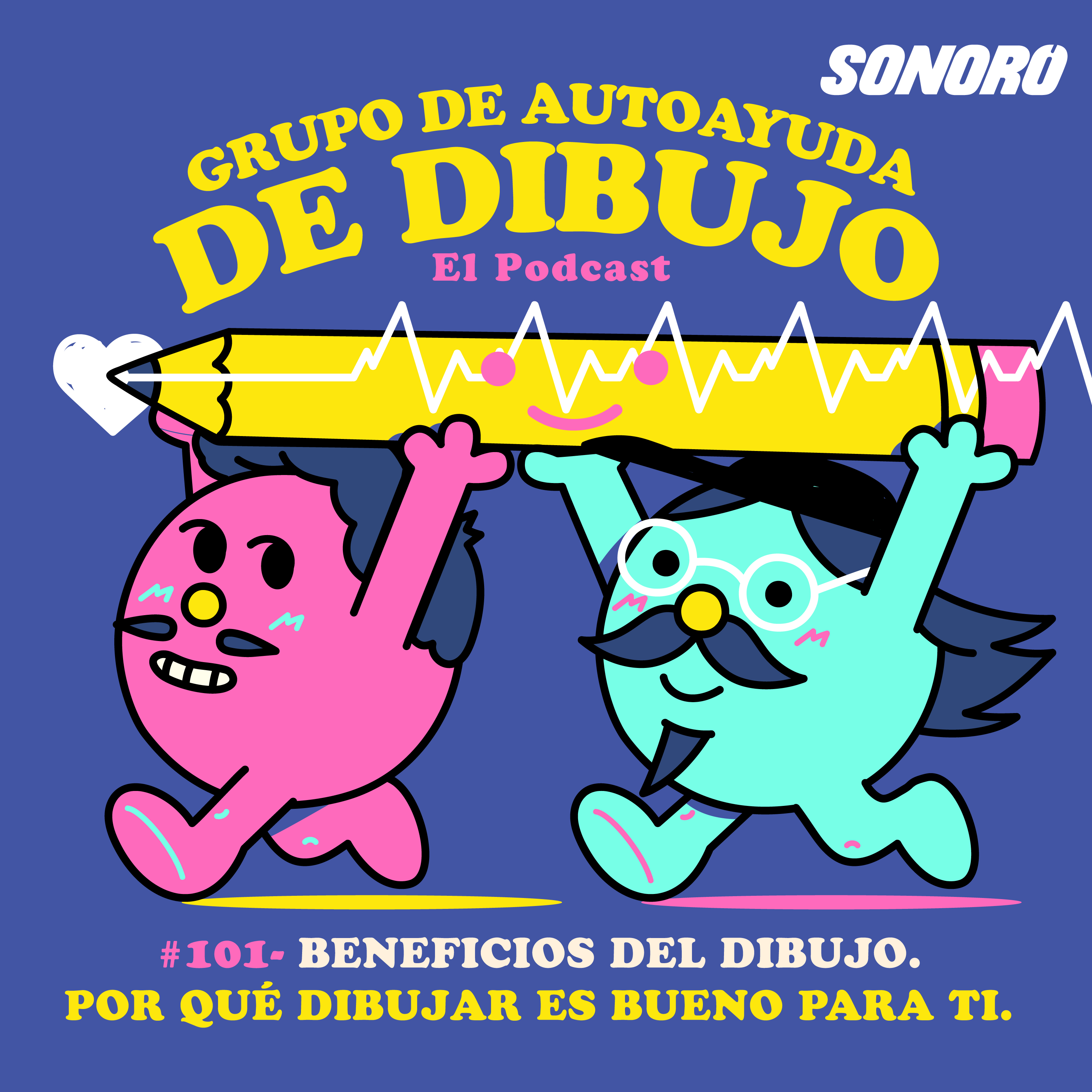 Ep. 101 - Beneficios del dibujo, Por qué dibujar es bueno para ti episode artwork