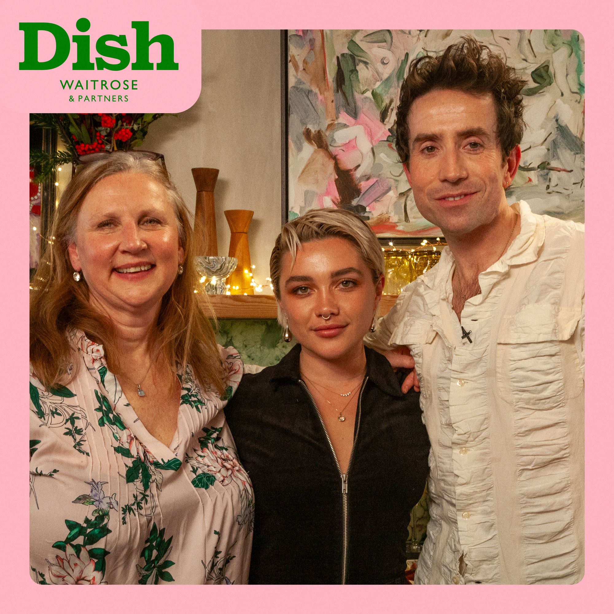 Florence Pugh, Christmas with an Italian twist