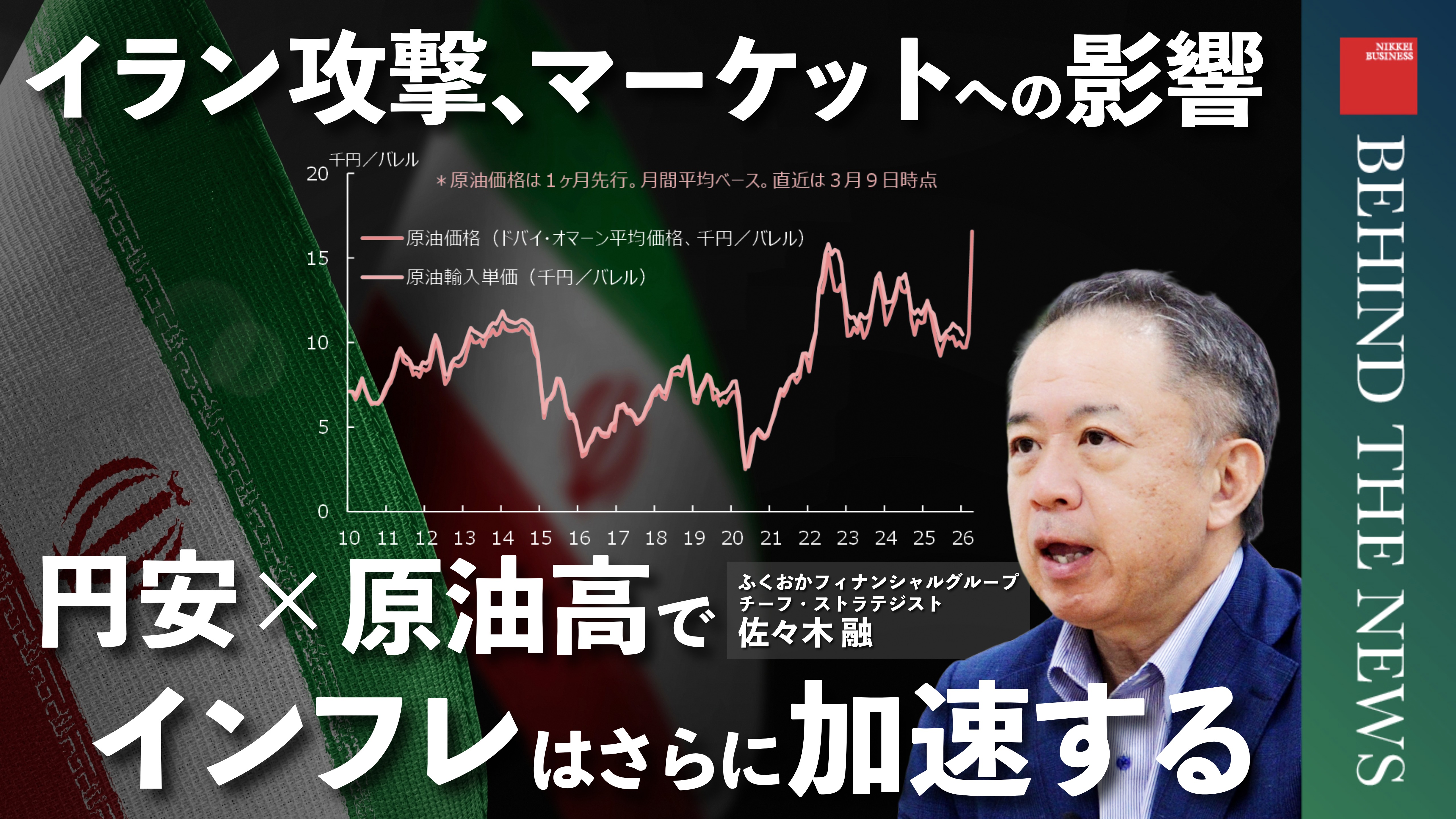 イラン攻撃、マーケットへの影響は？為替の第一人者・佐々木融氏に聞く