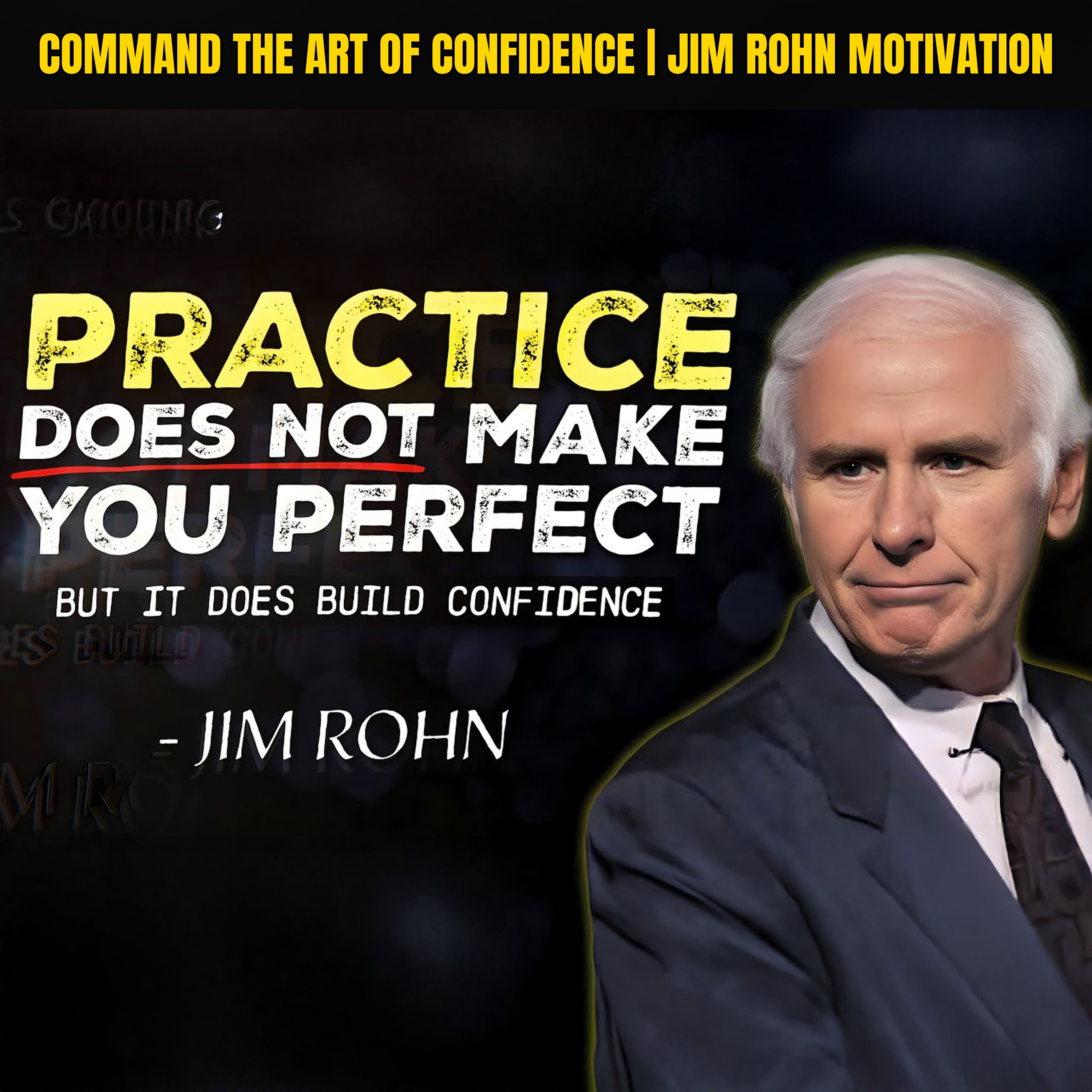Command the Art of Confidence | Jim Rohn Motivation episode artwork