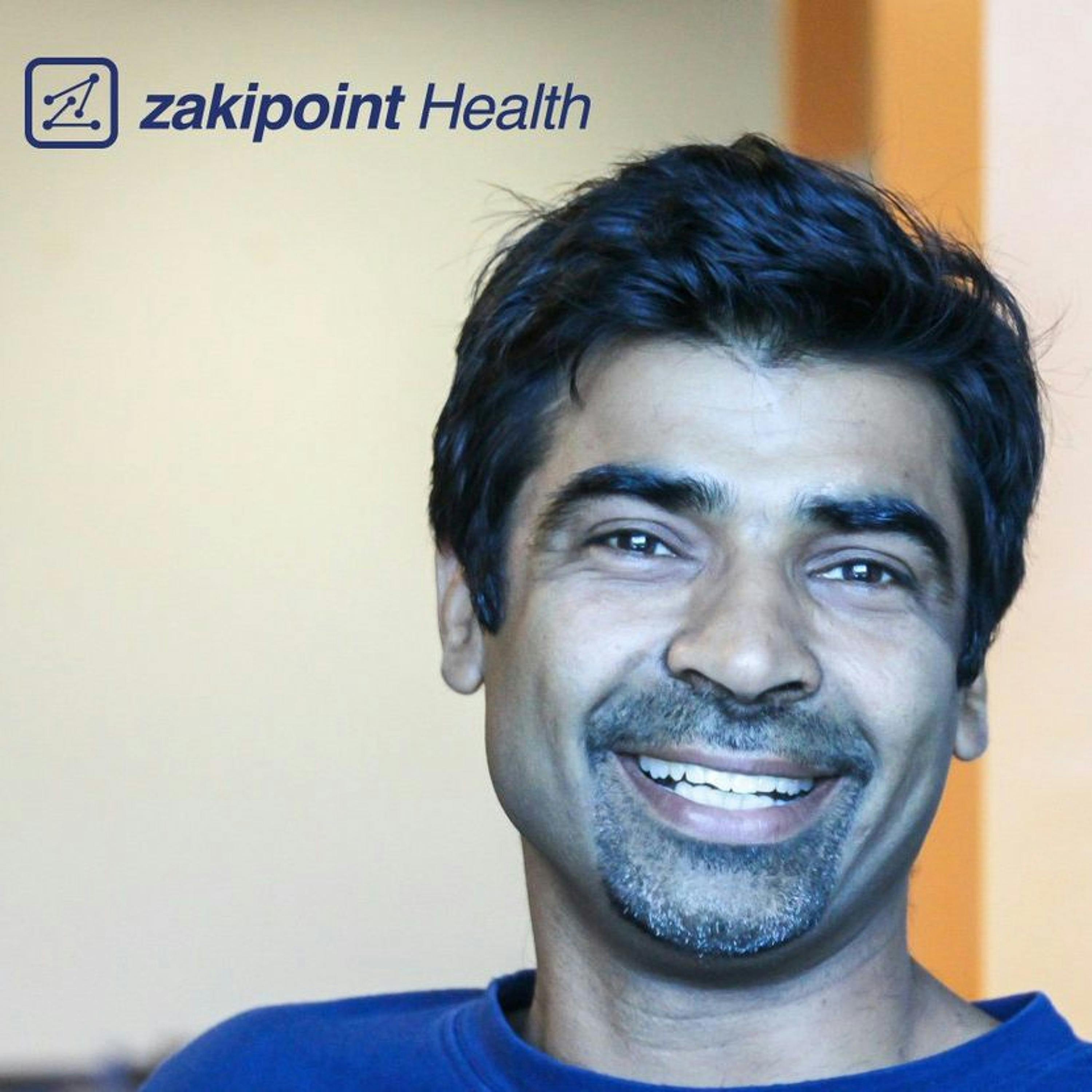 Ep. 40: ZakiPoint Health (MassChallenge HealthTech Participant)– Ramesh Kumar, CEO and Founder