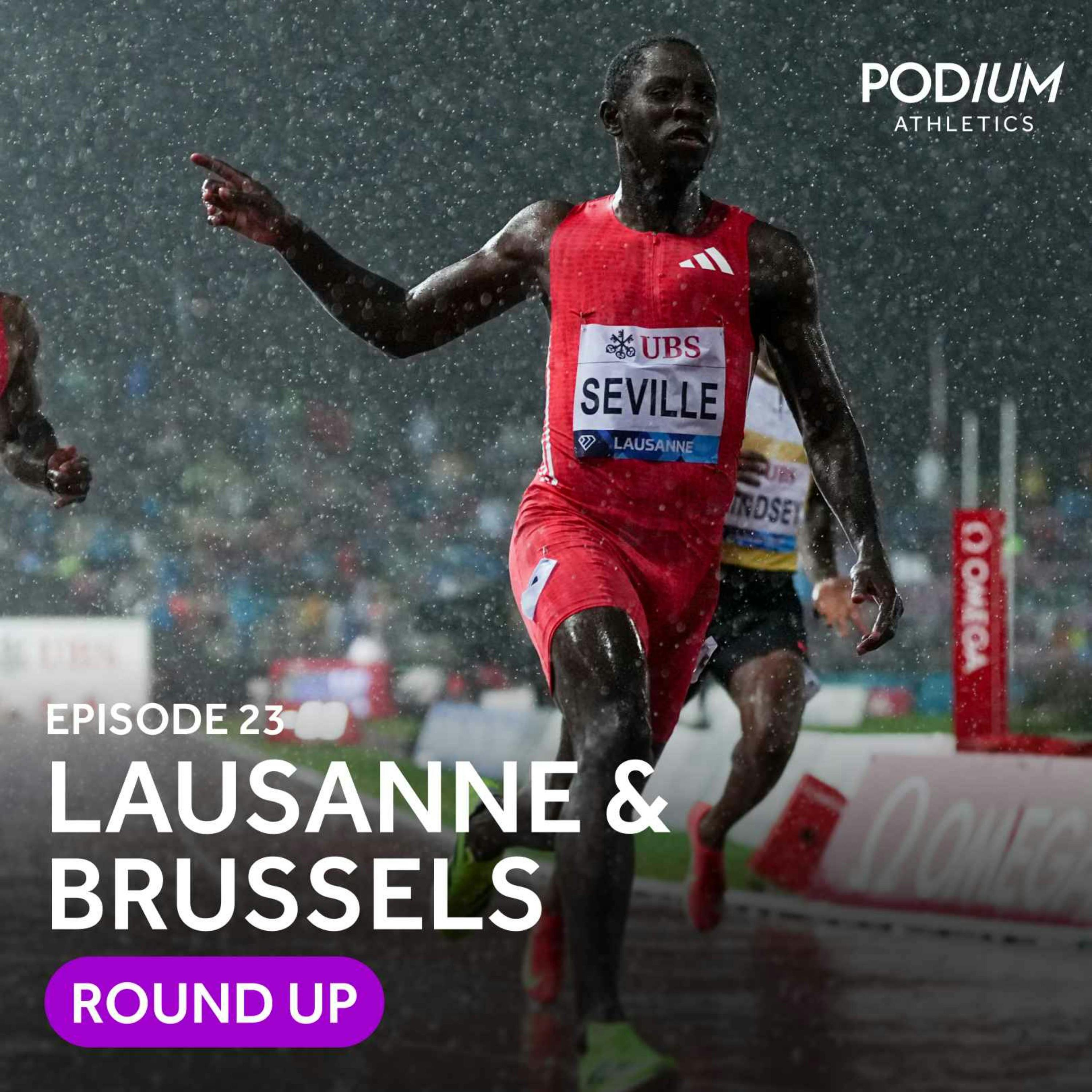 Ep 23: Adam Gemili and Jo Pavey on Diamond League final, Lausanne, Brussels and Sydney Marathon