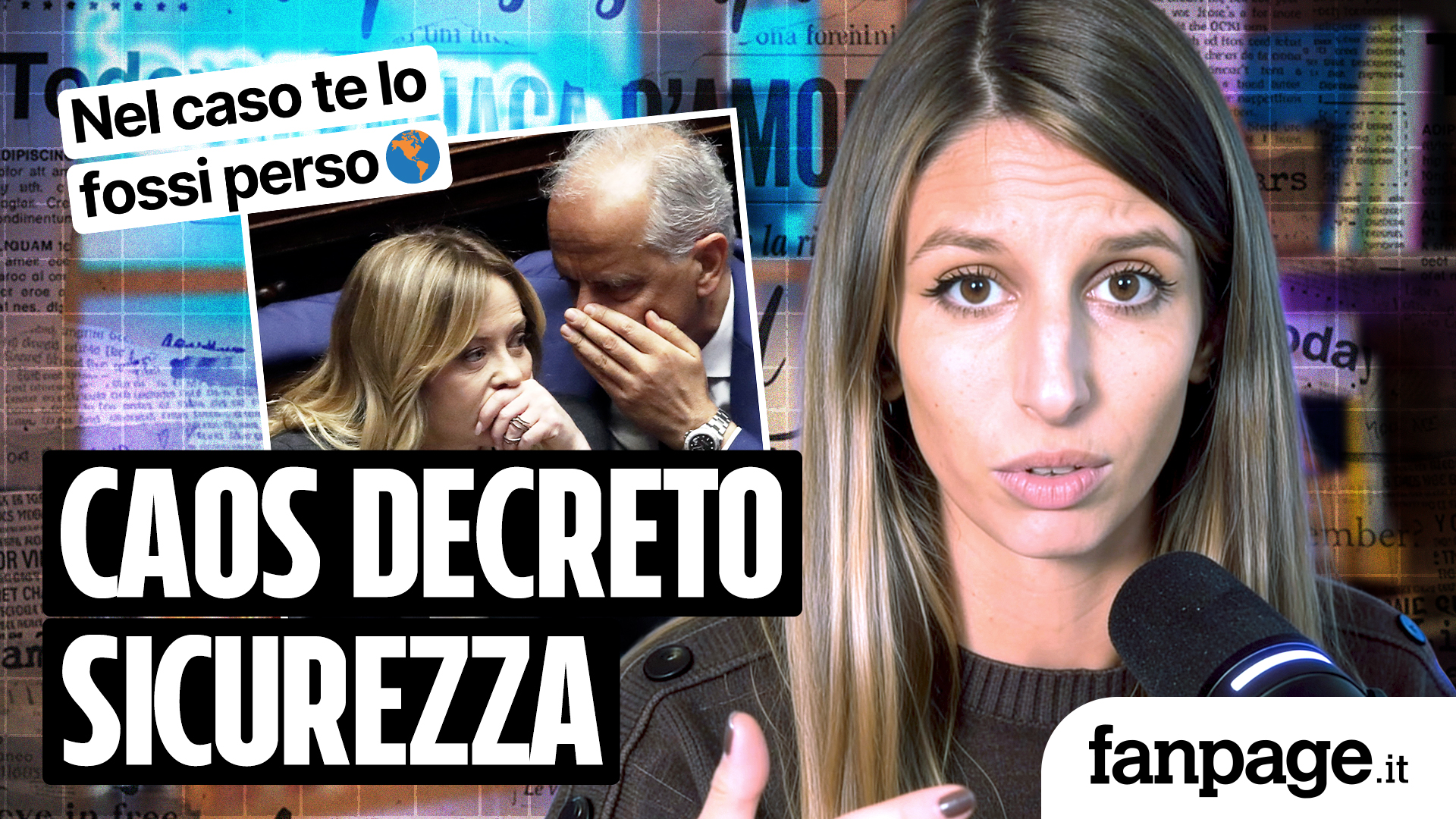 Il caos sul decreto Sicurezza: Meloni di nuovo contro il Quirinale episode artwork
