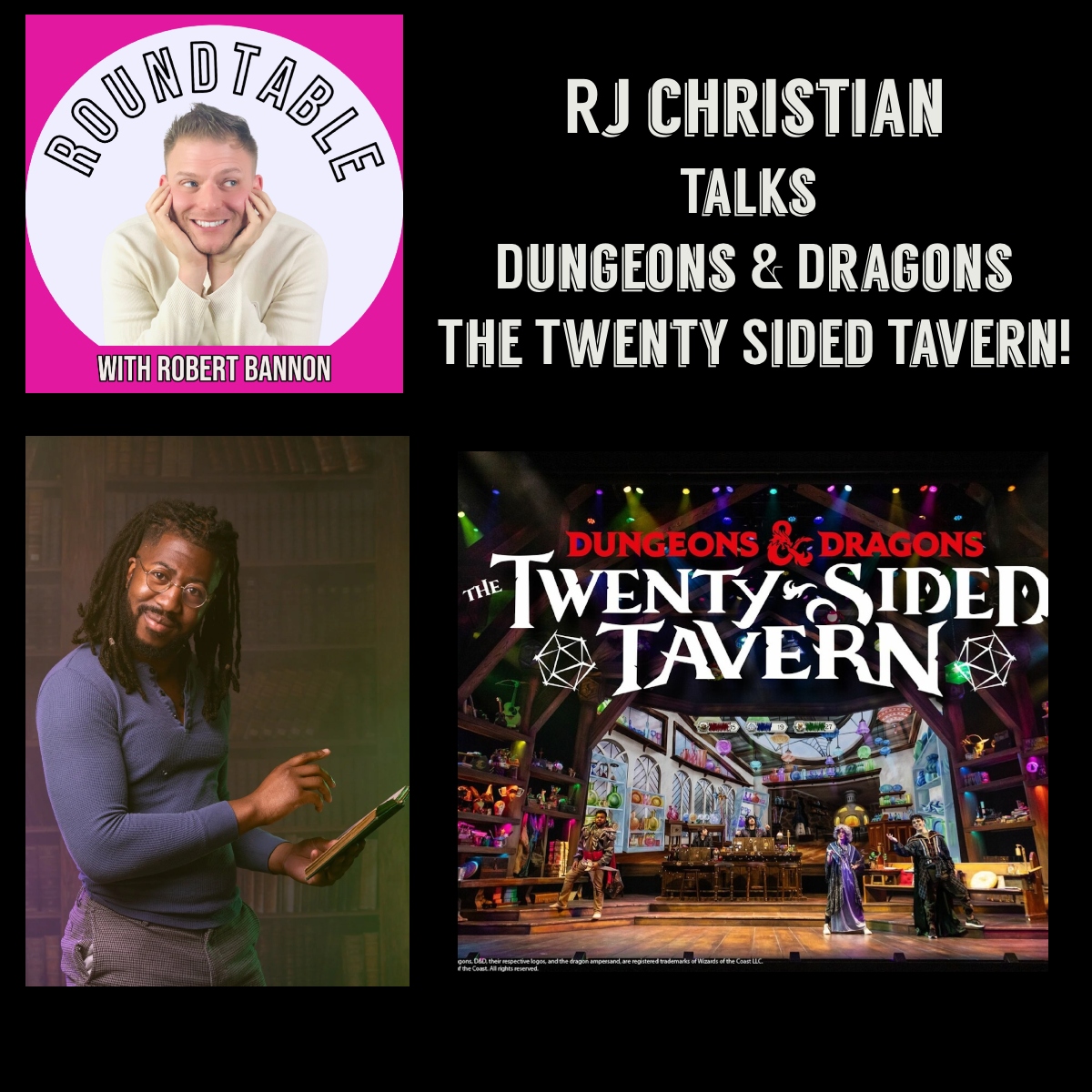 RJ Christian Talks Dungeons & Dragons: The Twenty-Sided Tavern, Detroit & More!
