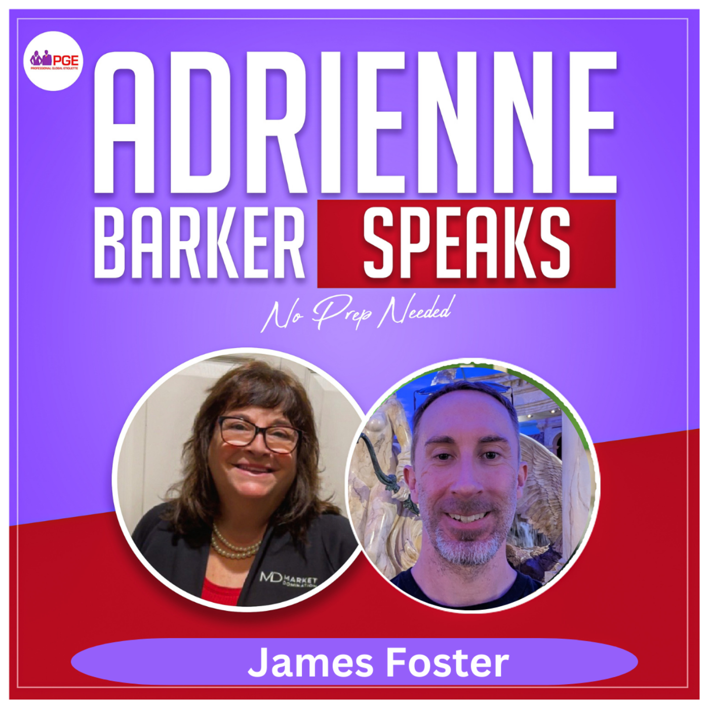 Adrienne Barker Speaks: No Prep Needed