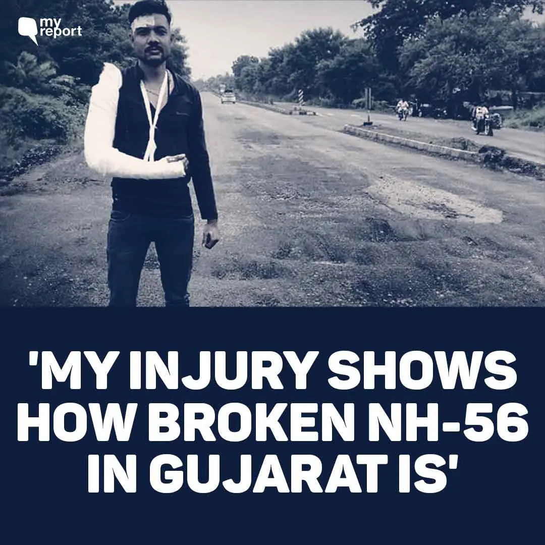 'Nitin Gadkari Lauds Delhi-Mumbai Expressway, But What About NH-56 in Gujarat?' | The Quint