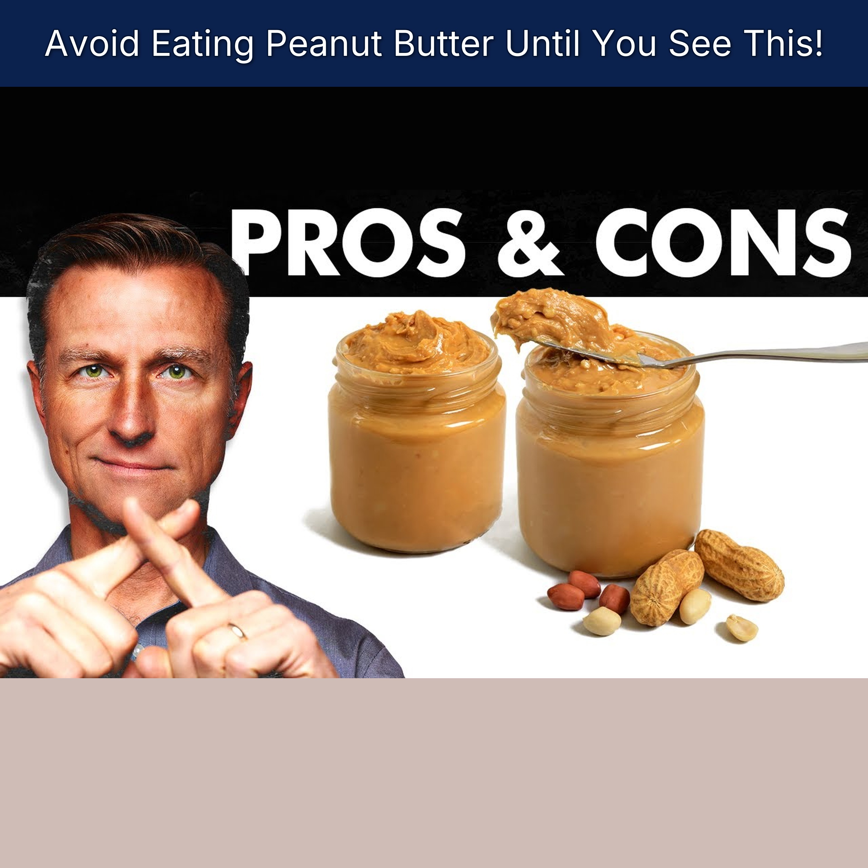 Avoid Eating Peanut Butter Until You See This! episode artwork